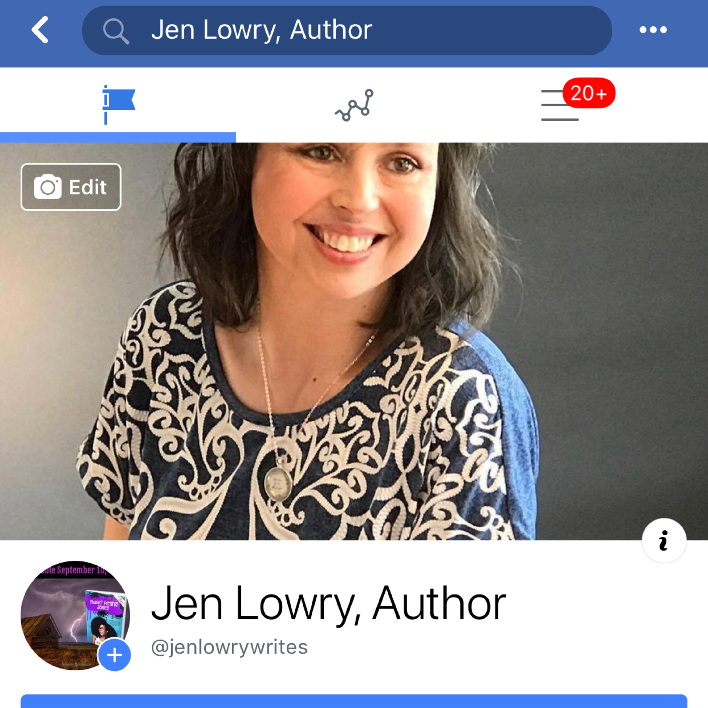 Challenge - Do an Author Facebook Live episode artwork