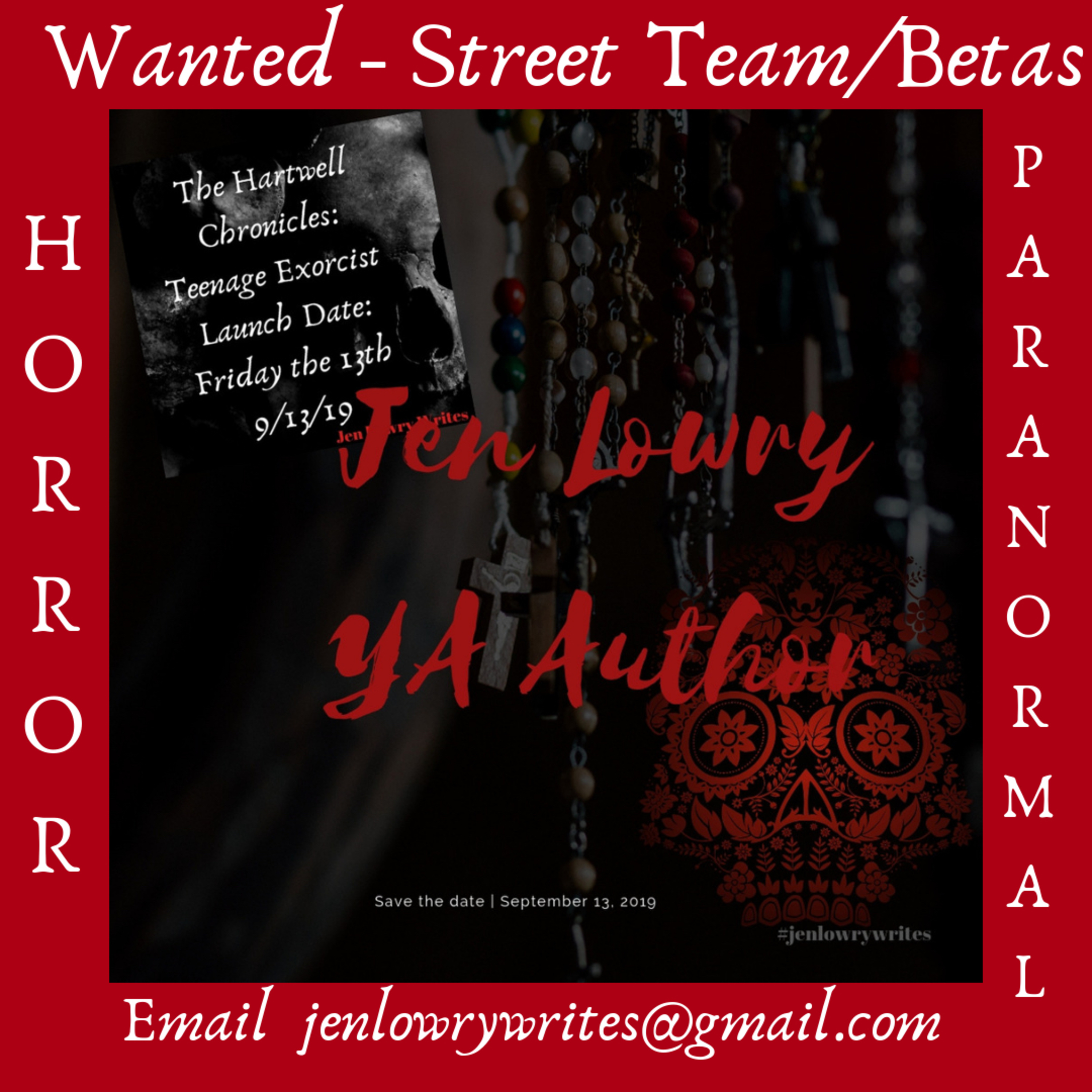 Wanted: Street Team and YA Beta Readers for The Hartwell Chronicles  episode artwork