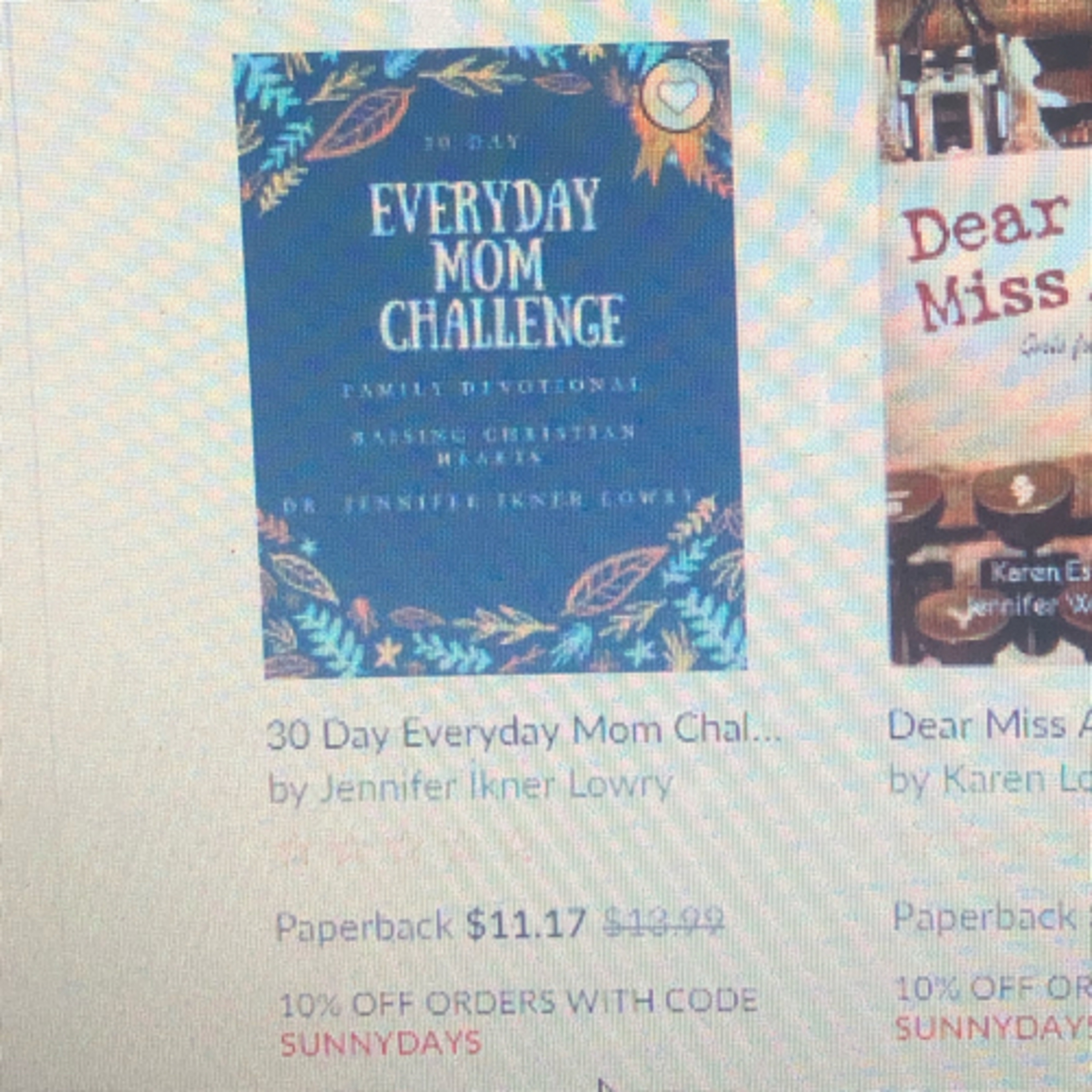 30 Fay Everyday Mom Challenge is on Barnes & Noble - On Sunday Sale!  episode artwork