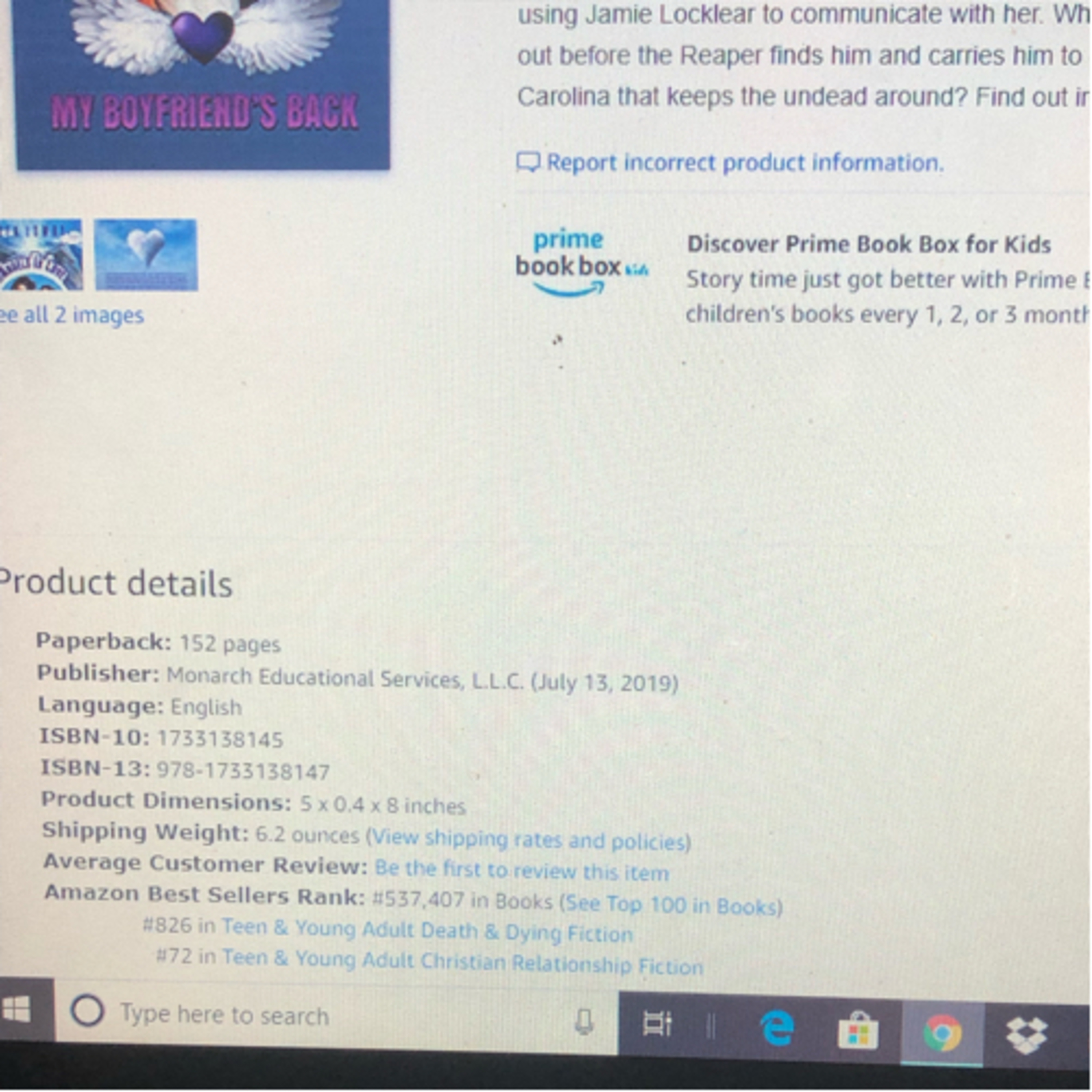 Best-Selling Book - My Boyfriend’s Back - Angels In Love Series  episode artwork
