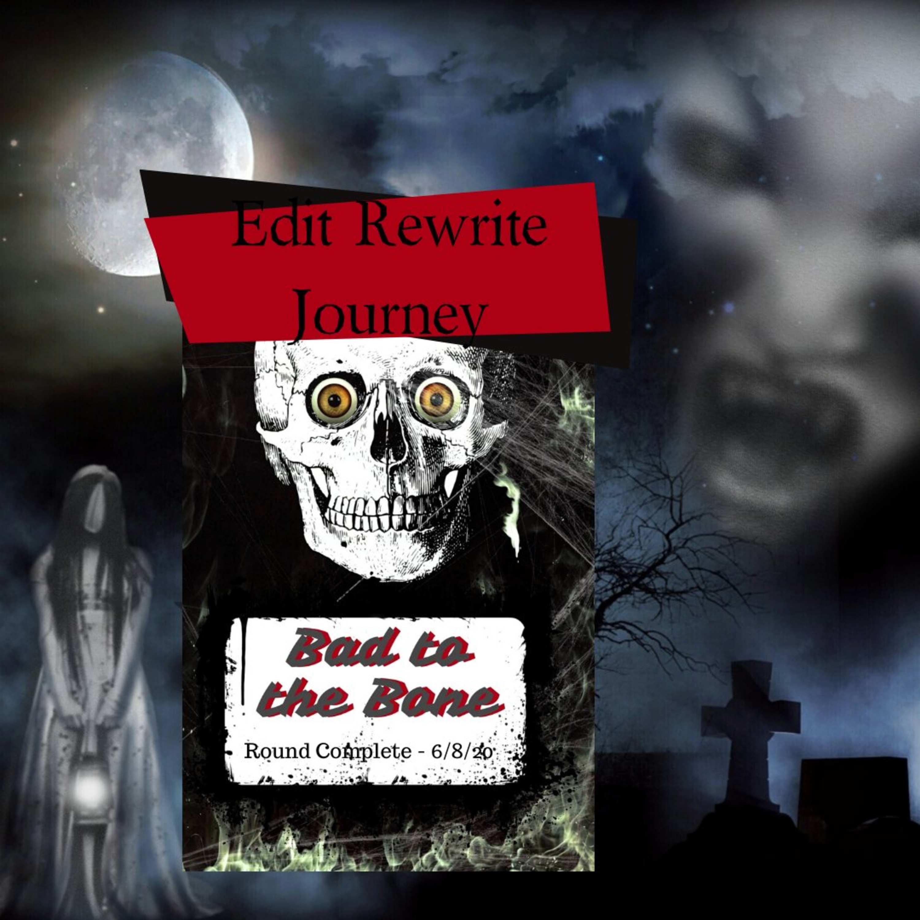 Celebrating a New Editing Strategy - Rewrite Your Book- Middle Grades Horror Comedy  episode artwork