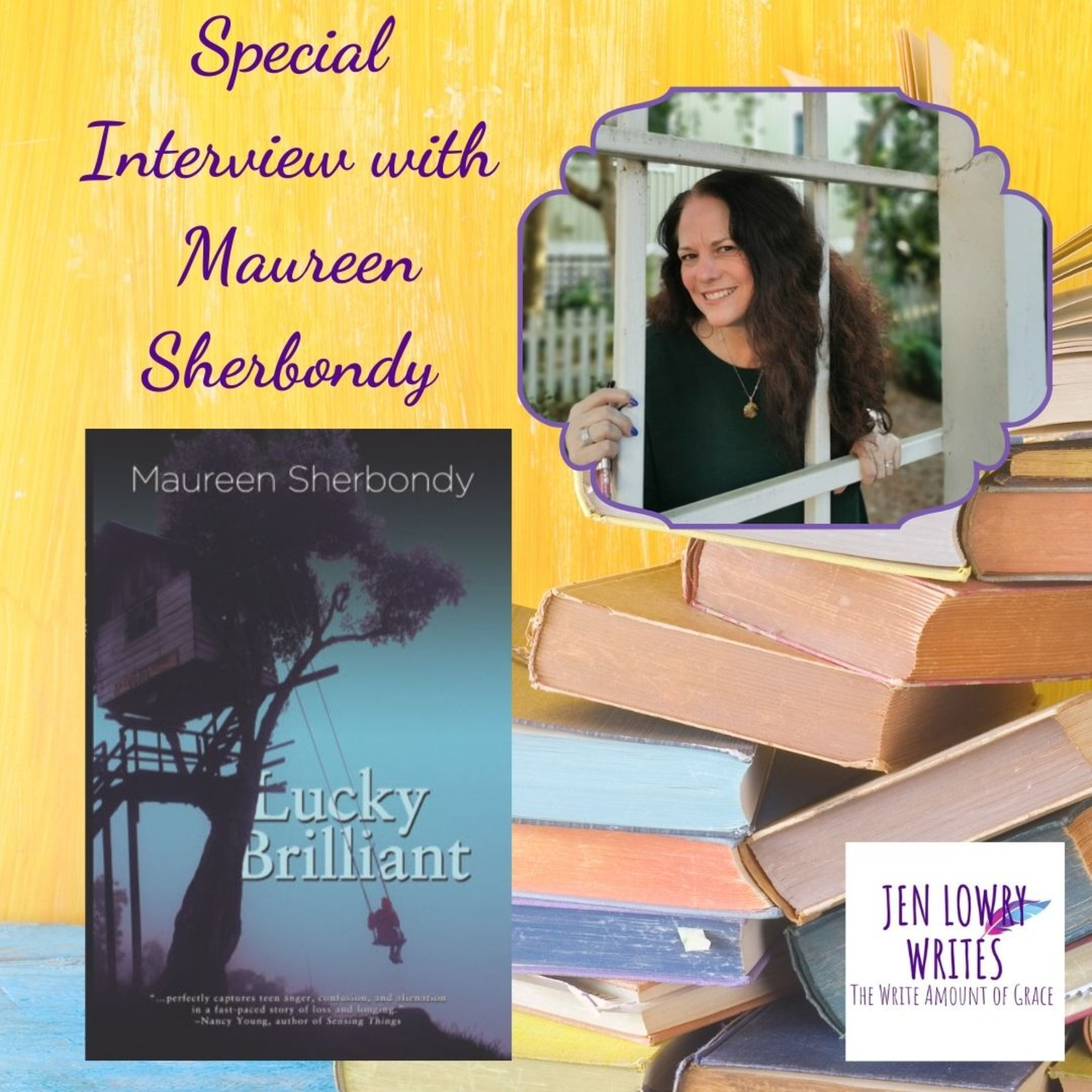 Special Interview with Maureen Sherbondy, Author of Lucky Brilliant  episode artwork