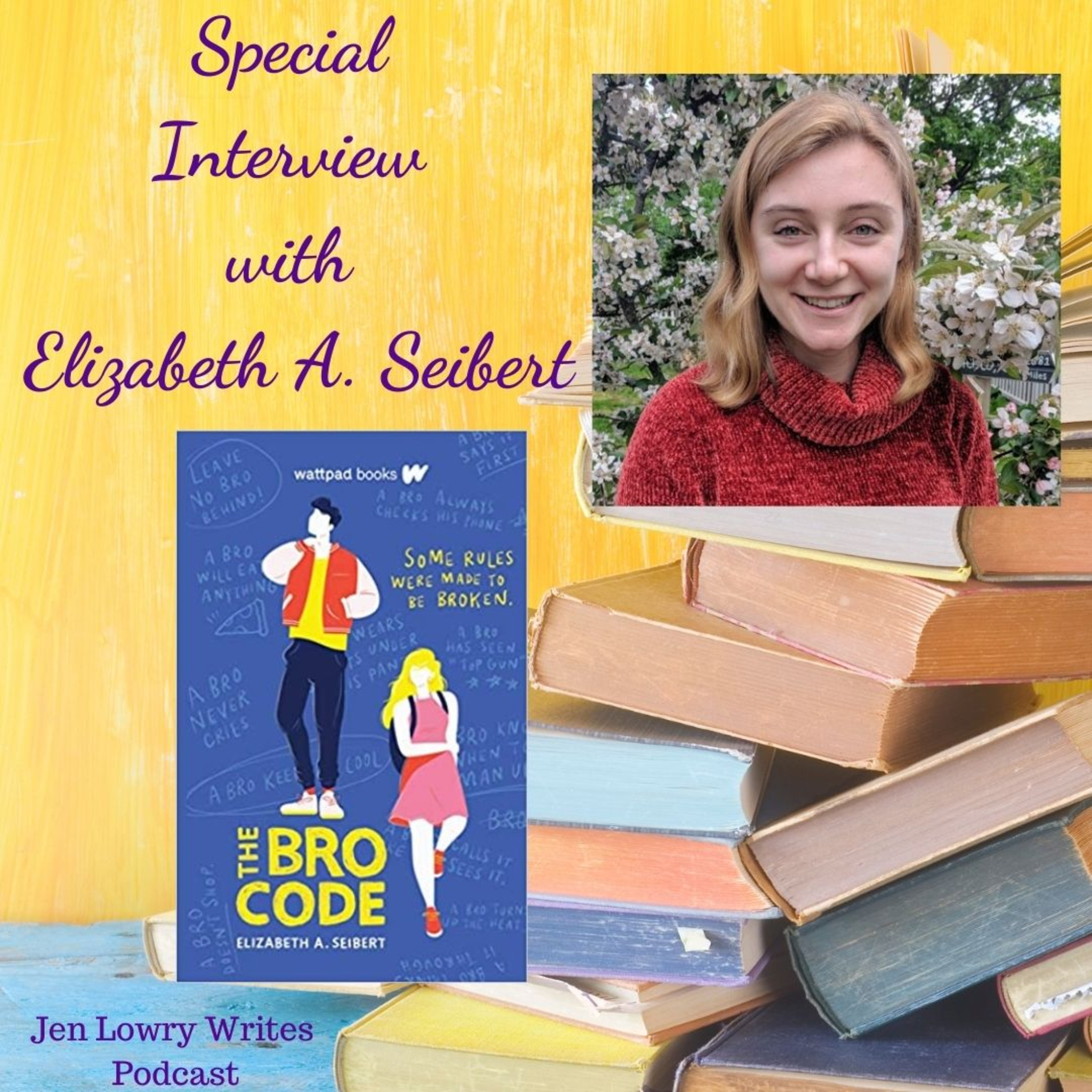 Special Author Interview - Elizabeth A. Seibert, Author of The Bro Code  episode artwork