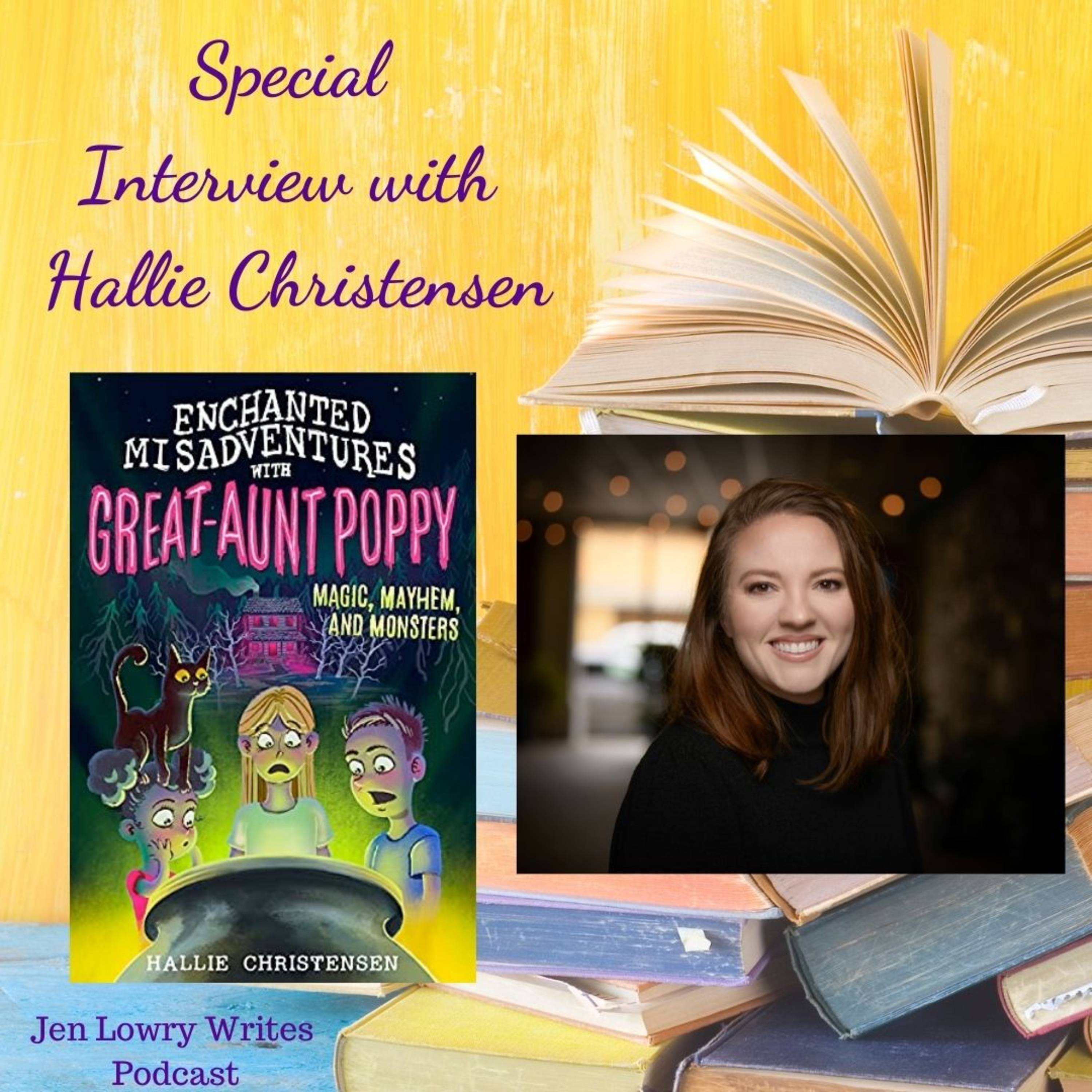 Special Interview with Hallie Christensen, MG and Children's Book Author! episode artwork