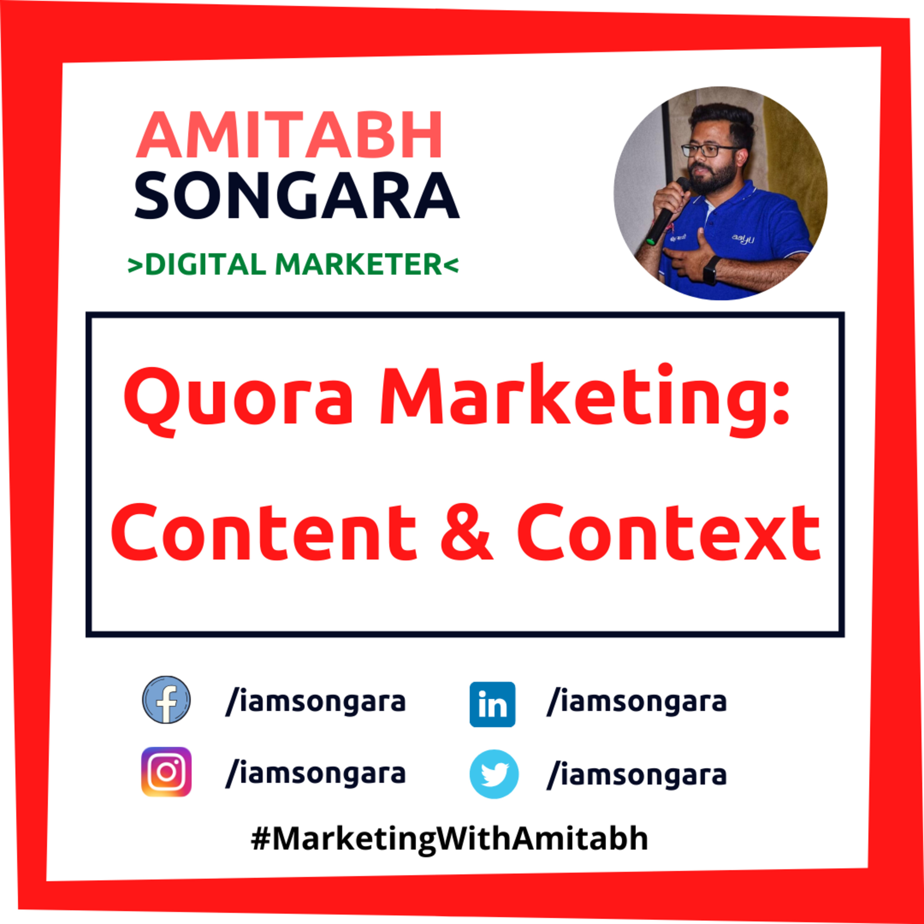 #MarketingWithAmitabh by Amitabh Songara