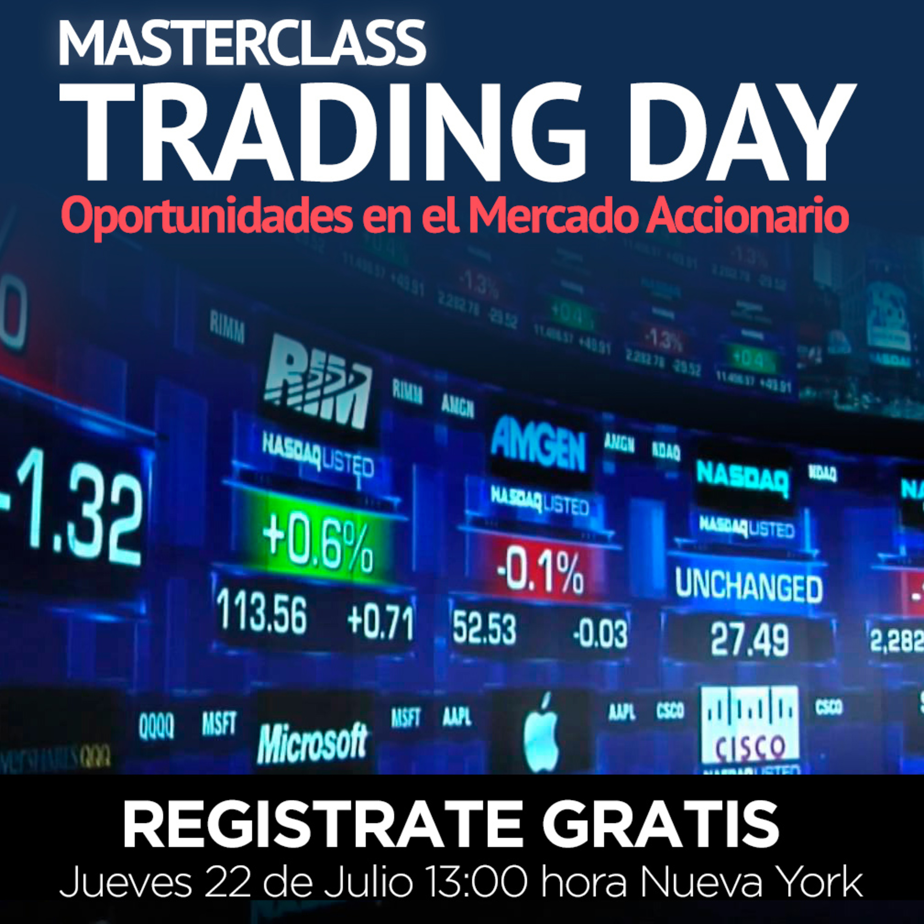 🚀 MASTERCLASS DE TRADING - Oportunidades en Wall Street | AMZN TSLA FB AAPL  episode artwork
