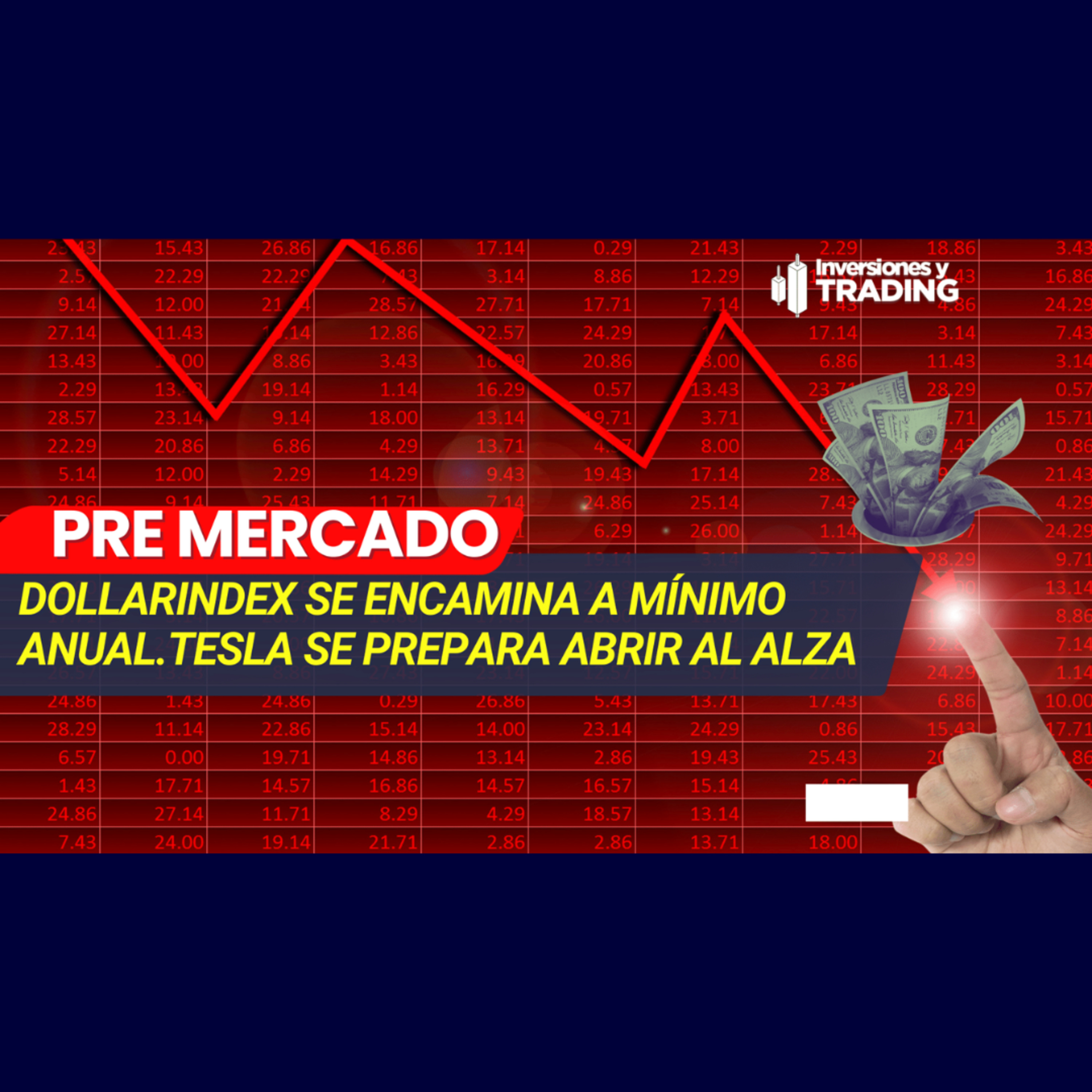  DollarIndex se encamina a mínimo anual. Tesla se prepara abrir al alza episode artwork