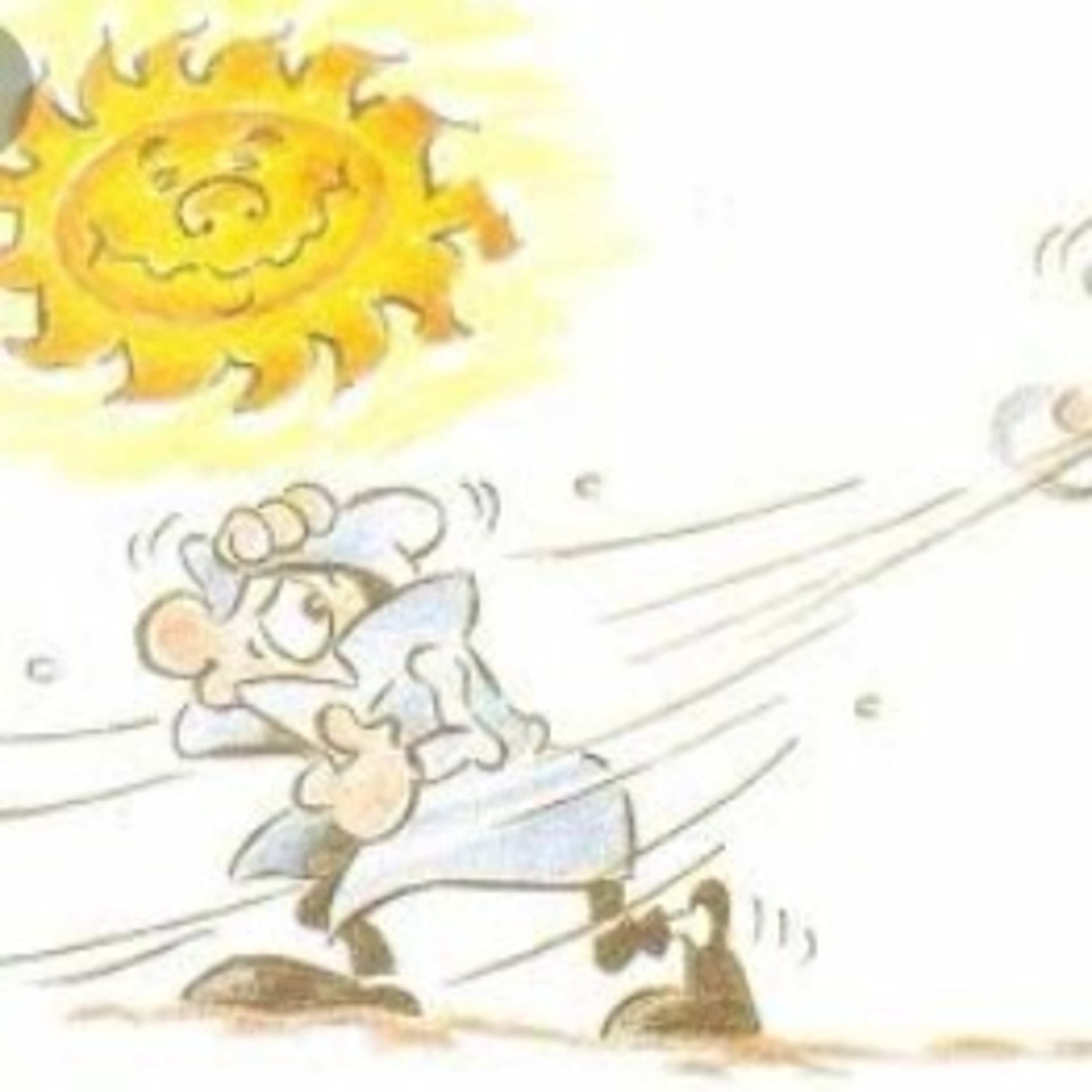Fábula: O Vento e o Sol by Rosimery.