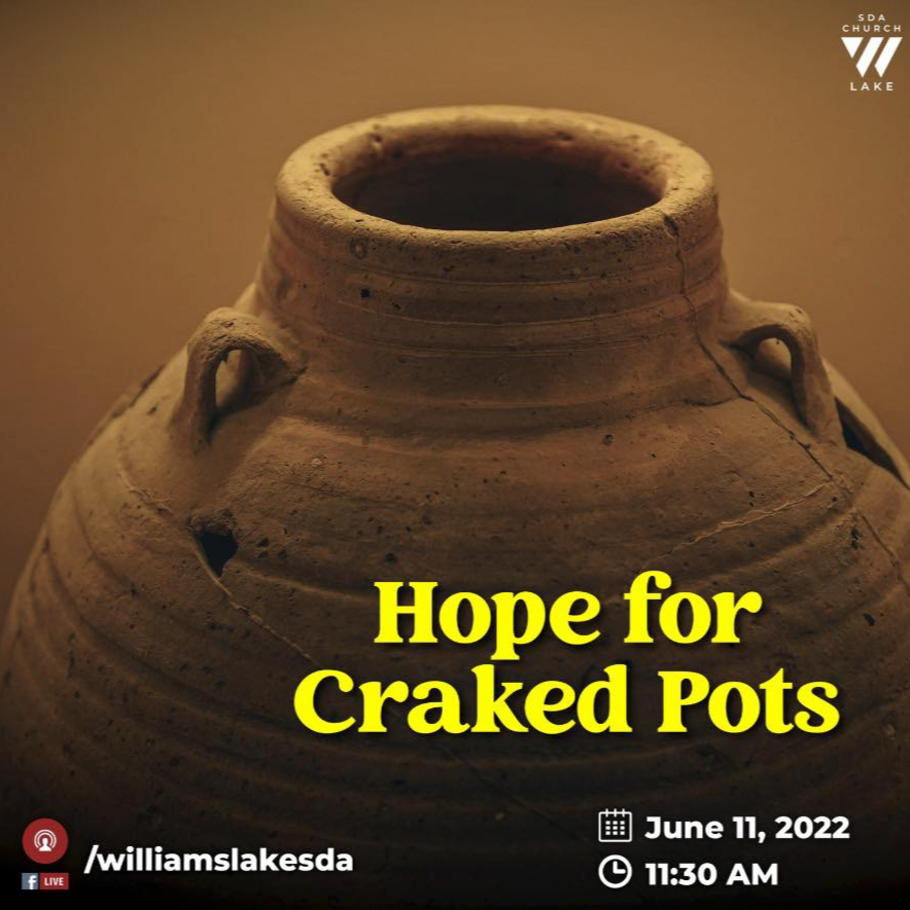 "Hope For Cracked Pots" - Shirley Kiefiuk
