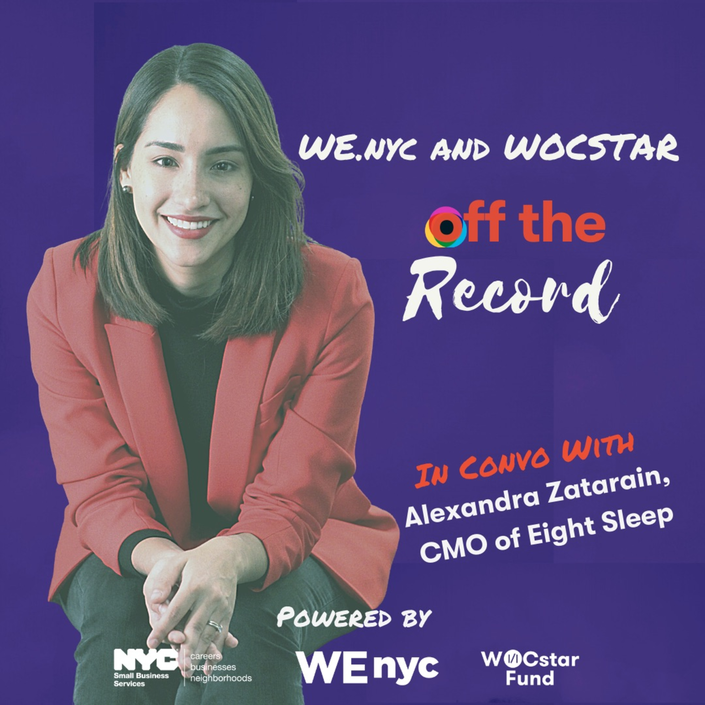 “From Startup to Sleep Goddess: My Journey as a Latina Entrepreneur ” w/ Alexandra Zatarain, Co-Founder & CMO of Eight Sleep 
