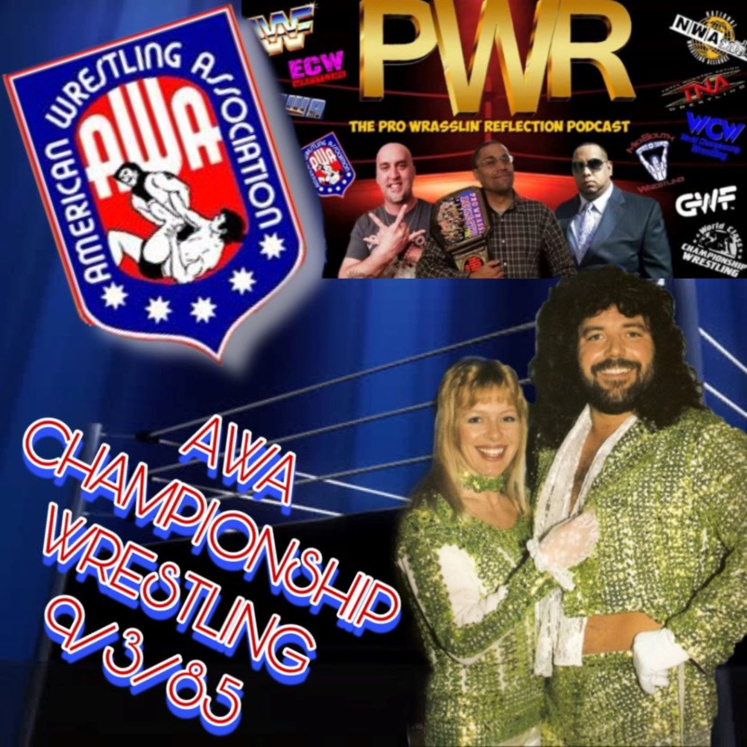 Pro Wrasslin Reflection (PWR) Episode 135: AWA CHAMPIONSHIP WRESTLING 9/3/85! episode artwork