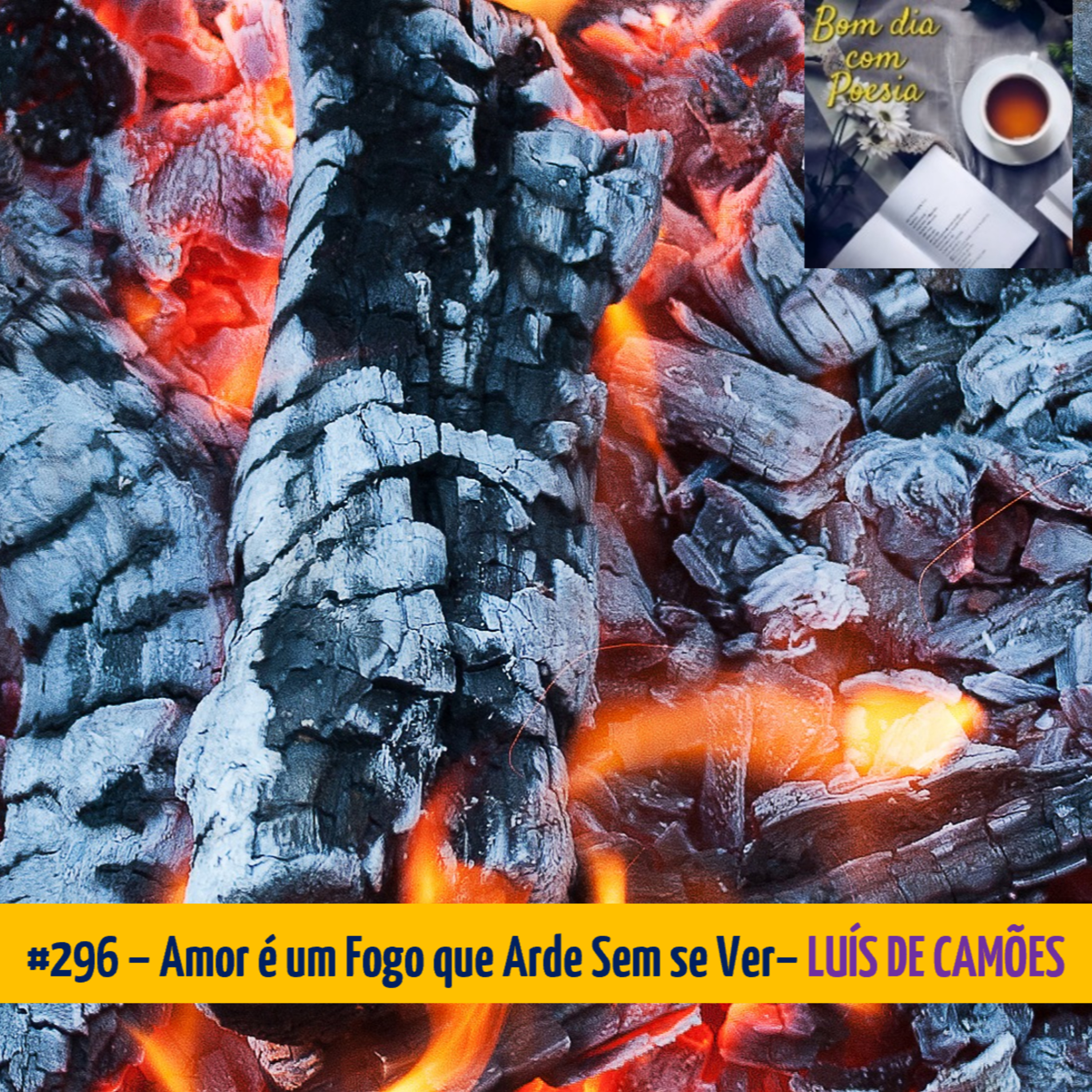 #296 – AMOR É UM FOGO QUE ARDE SEM SE VER (LUÍS DE CAMÕES) episode artwork