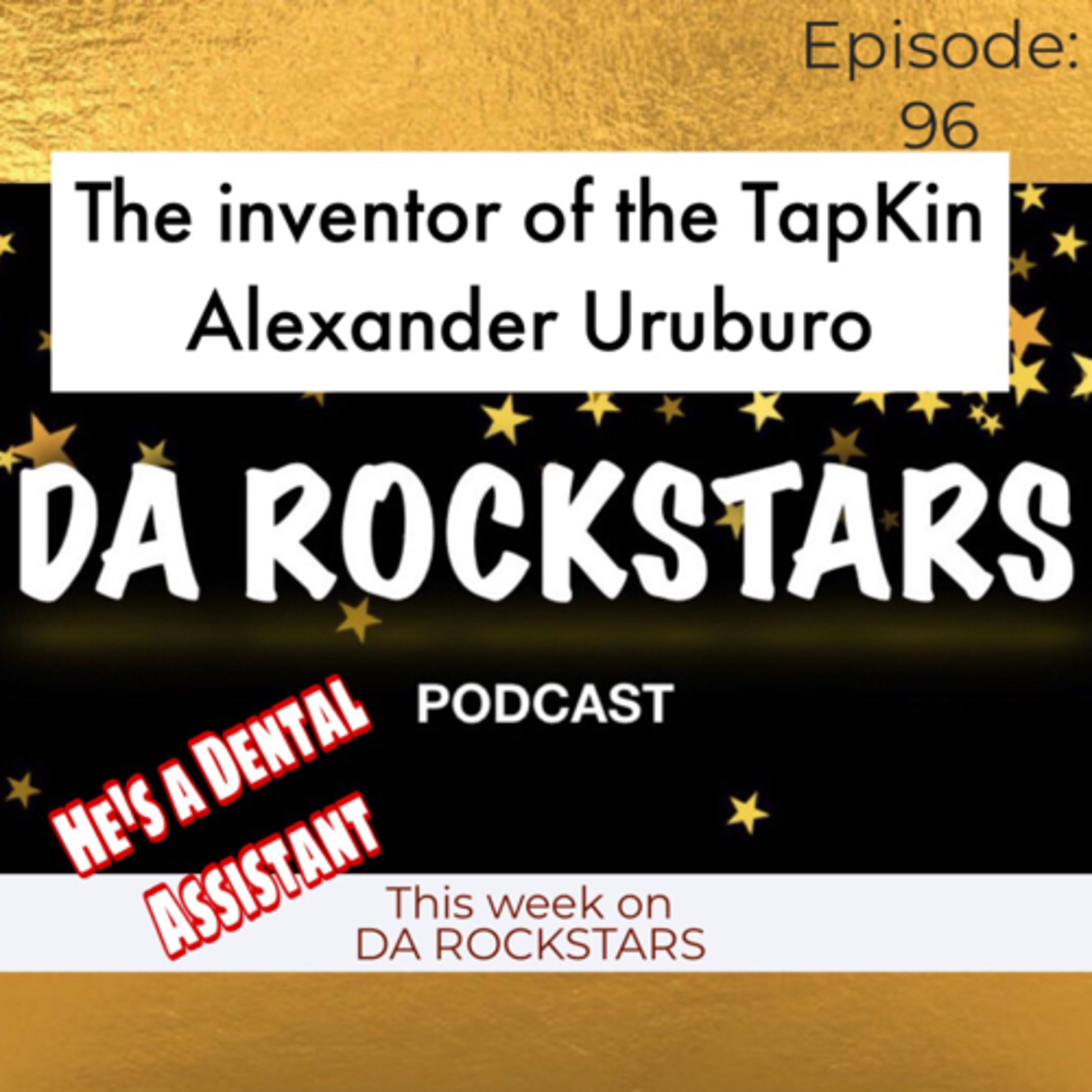 Alex the Inventor of the TapKin disposable bib comes on the show to tell his story! episode artwork