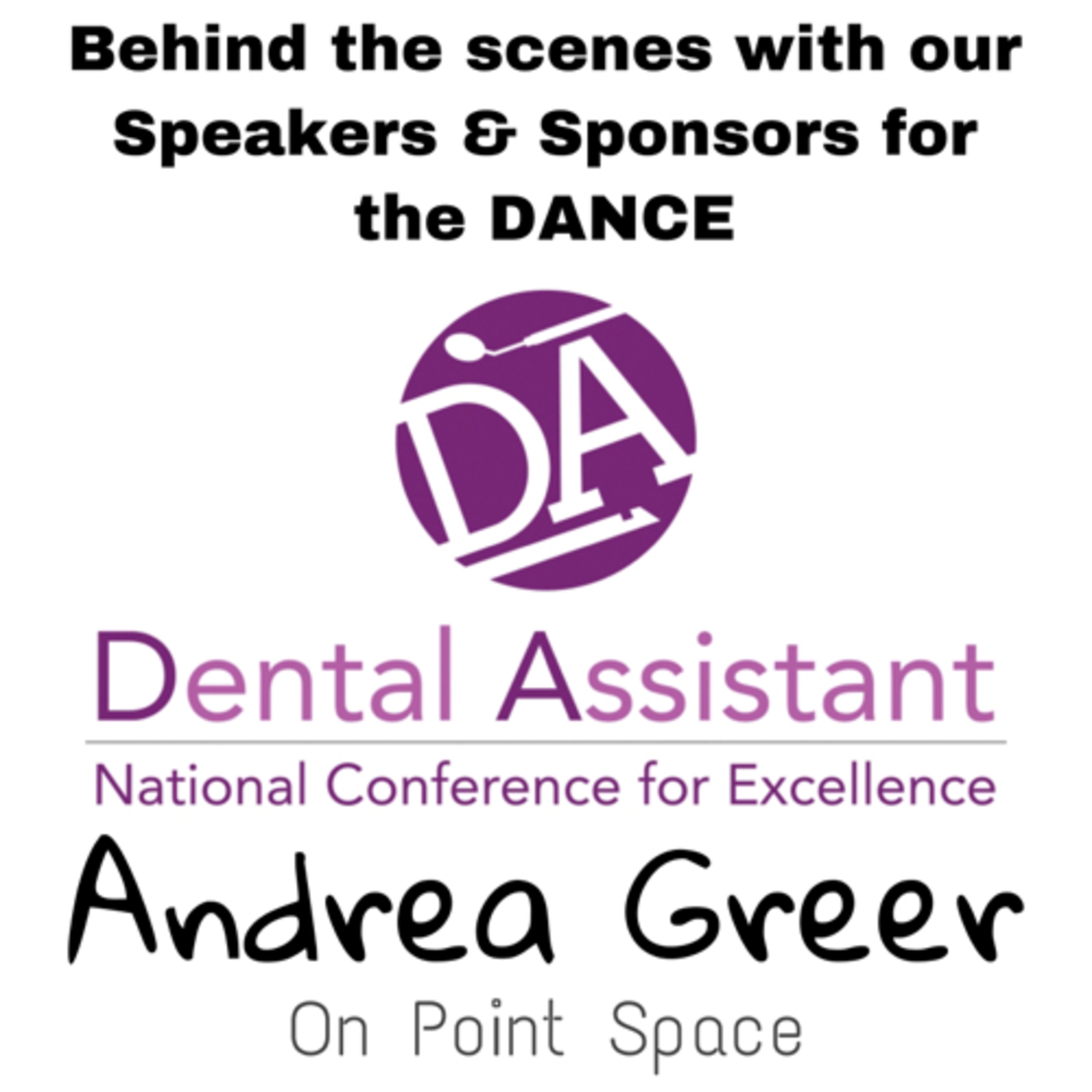 Meet the Speakers & Sponsors of the DANCE with Andrea Greer episode artwork