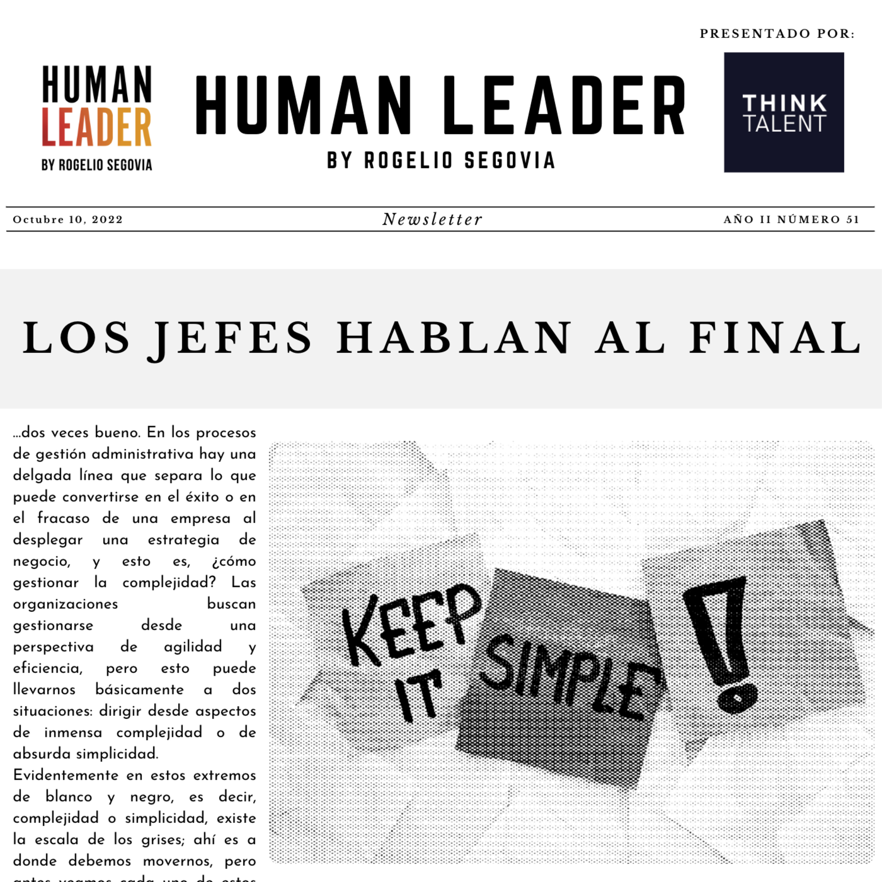 Portada de Human Leader by Rogelio Segovia