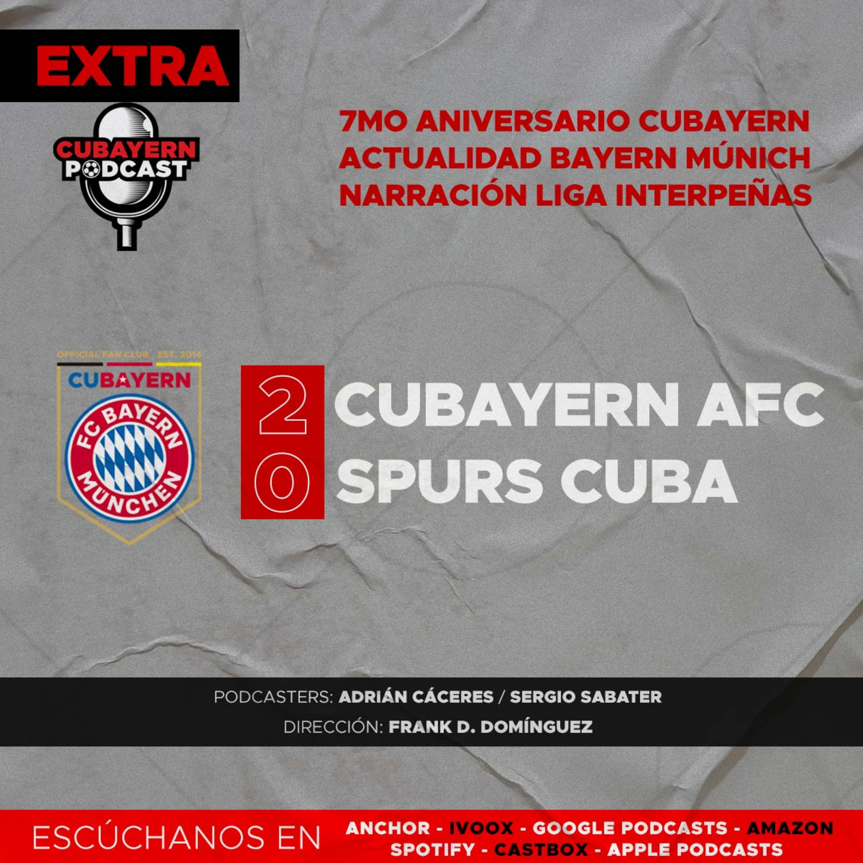 85. EXTRA. CUBAYERN AFC - Spurs Cuba. Vísperas del Aniversario 7 de CUBAYERN. episode artwork