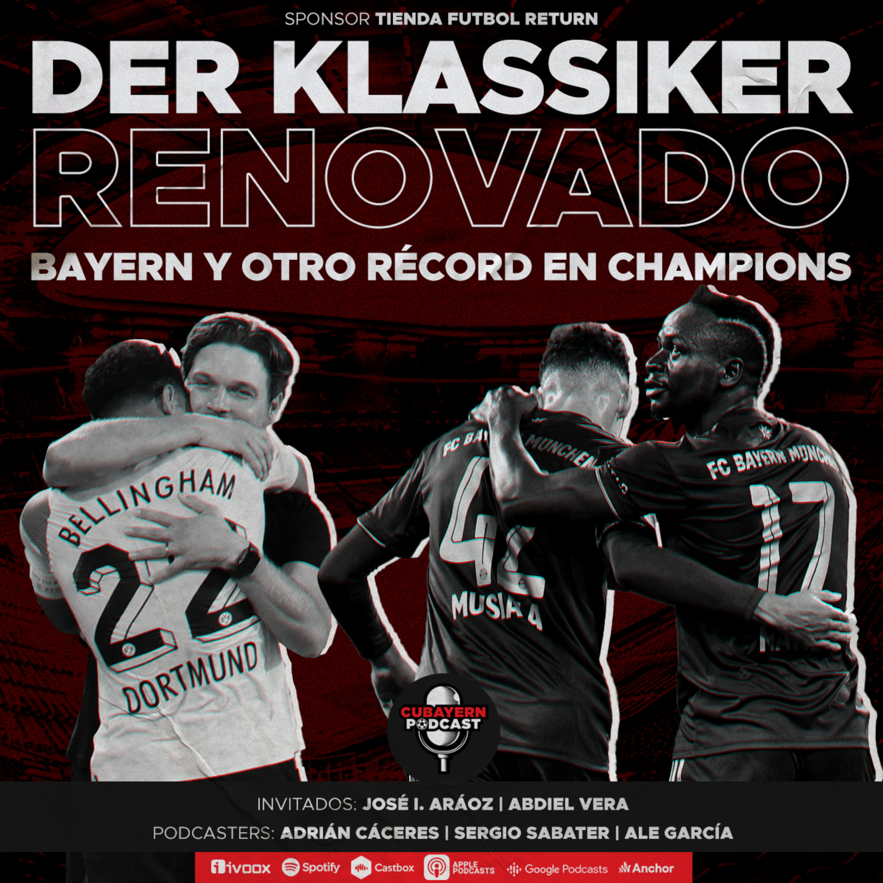 125. Der Klassiker Renovado. Bayern Múnich y otro récord en Champions episode artwork