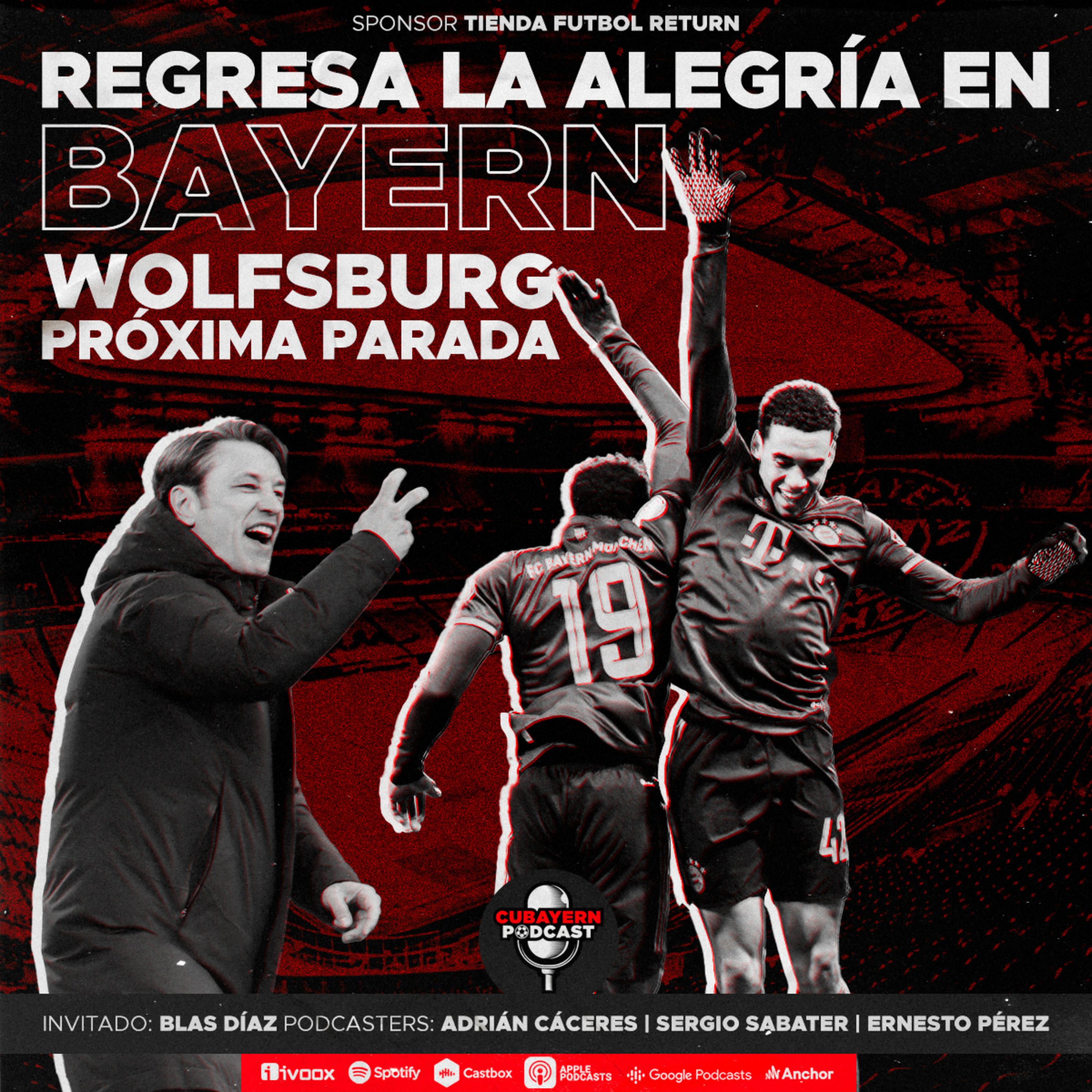 140. Regresa la alegría en Bayern. Wolfsburg próxima parada  episode artwork