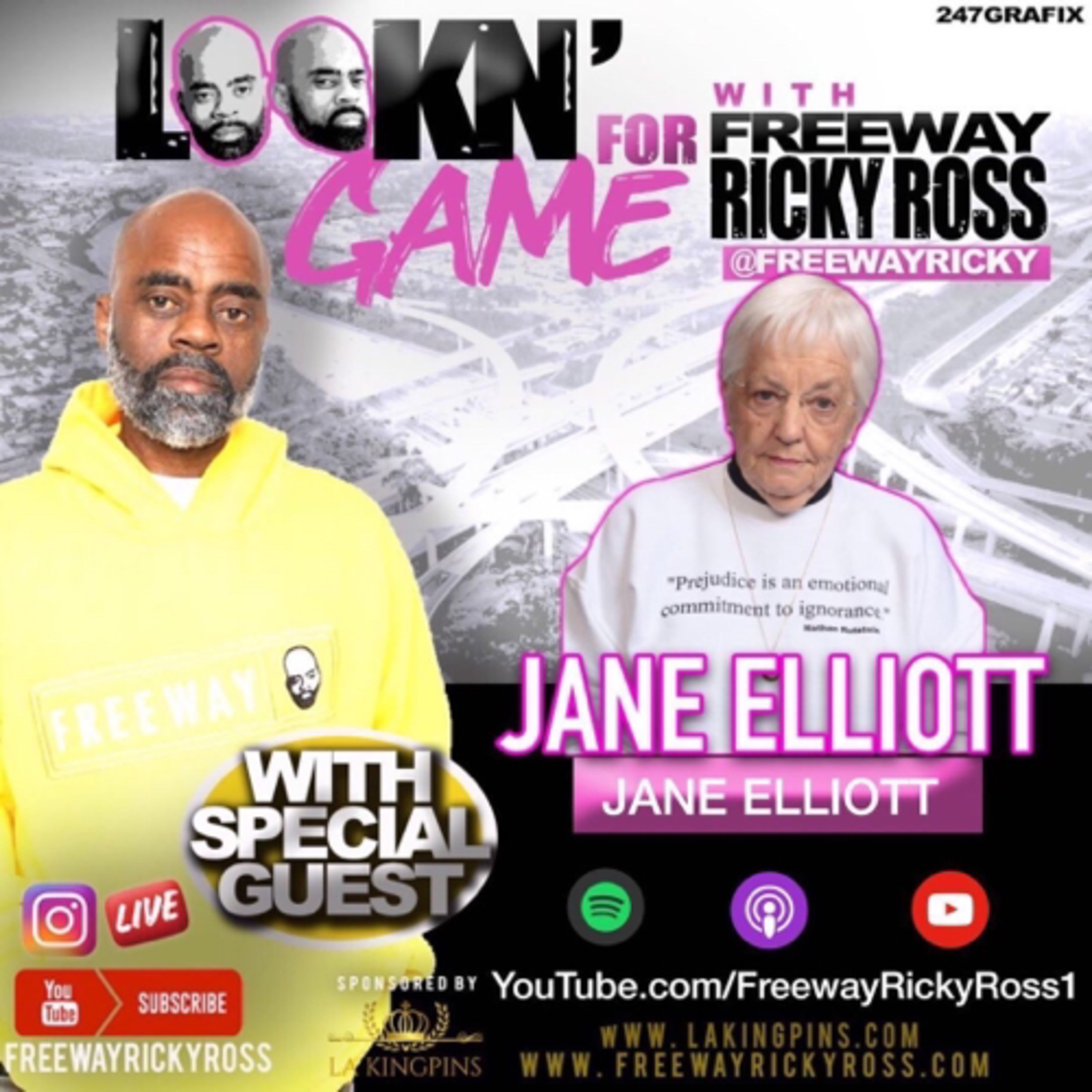 Lookin’ For Game w/ Freeway Ricky Ross