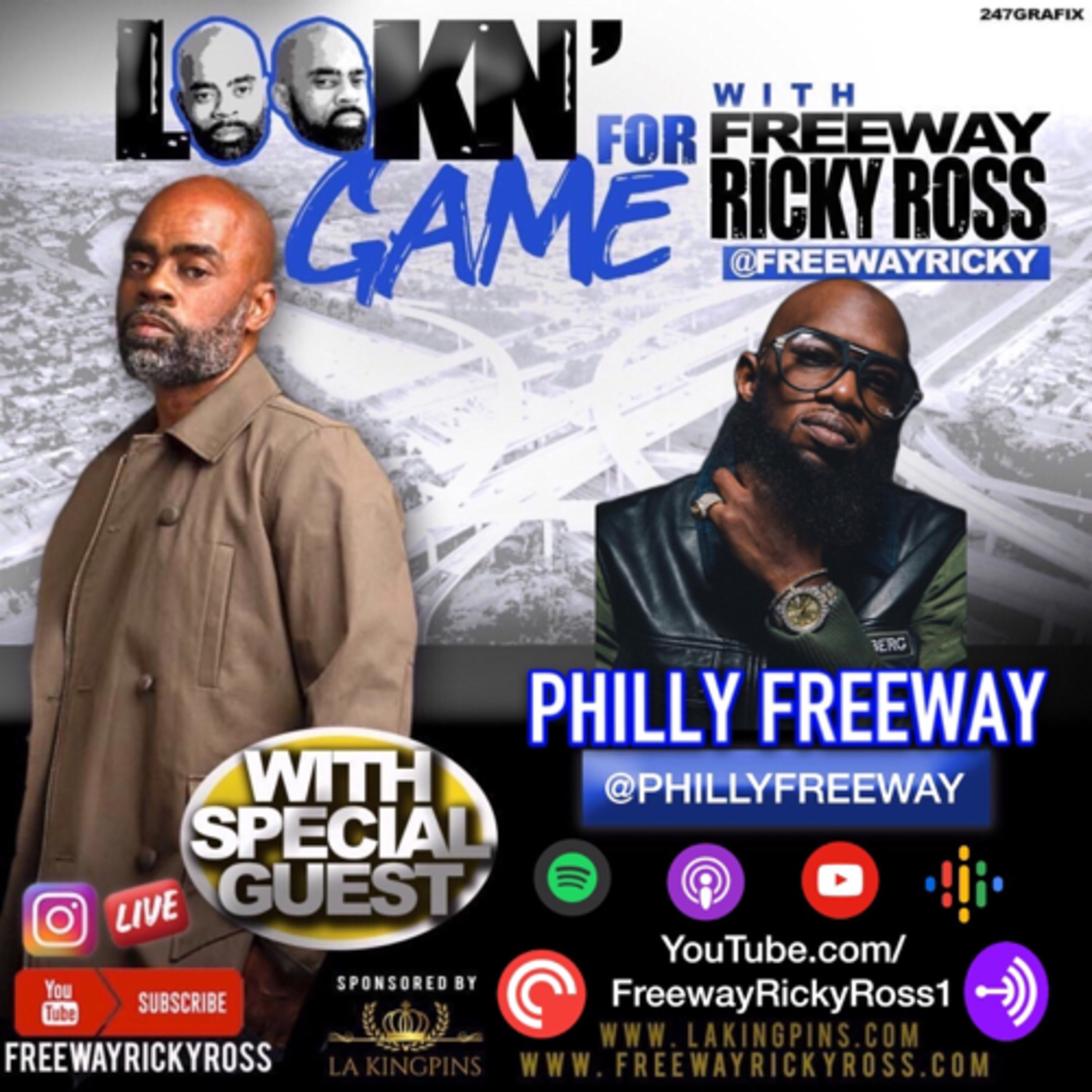 Lookin’ For Game w/ Freeway Ricky Ross
