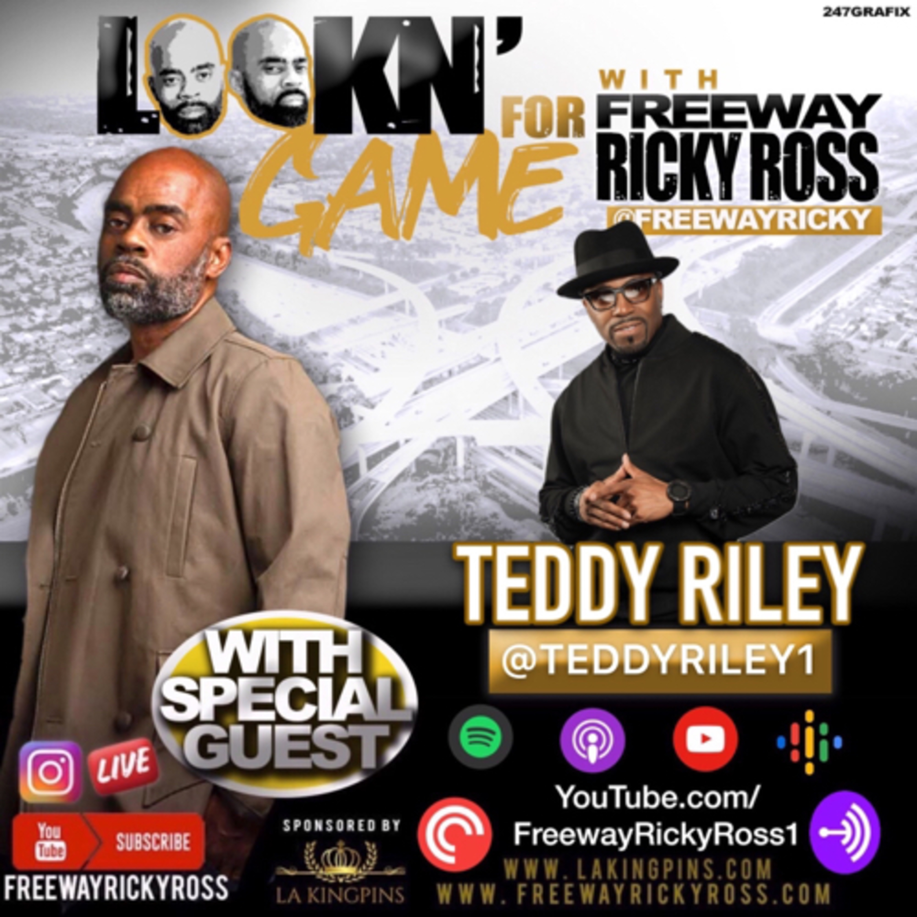 Lookin’ For Game w/ Freeway Ricky Ross