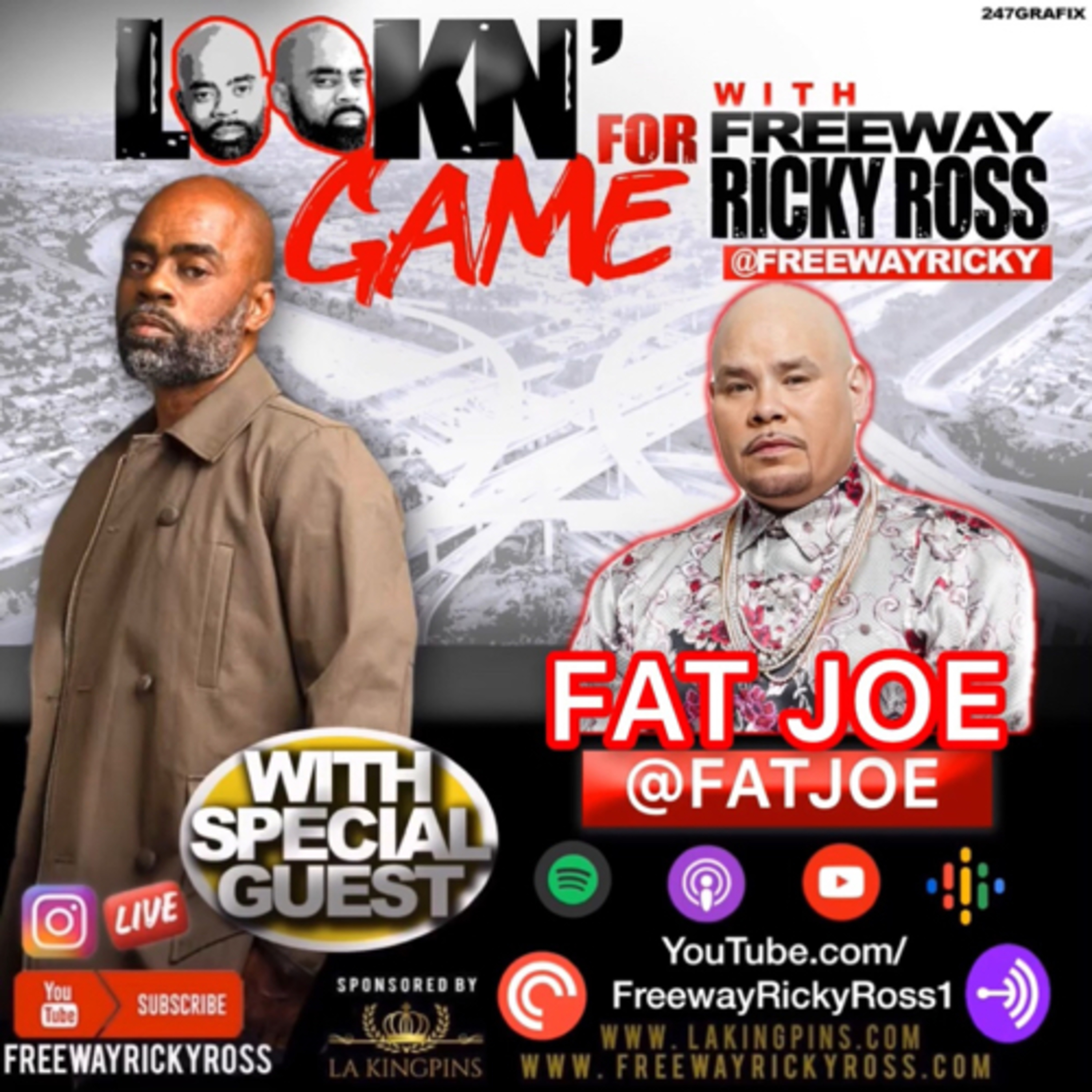 Lookin’ For Game w/ Freeway Ricky Ross