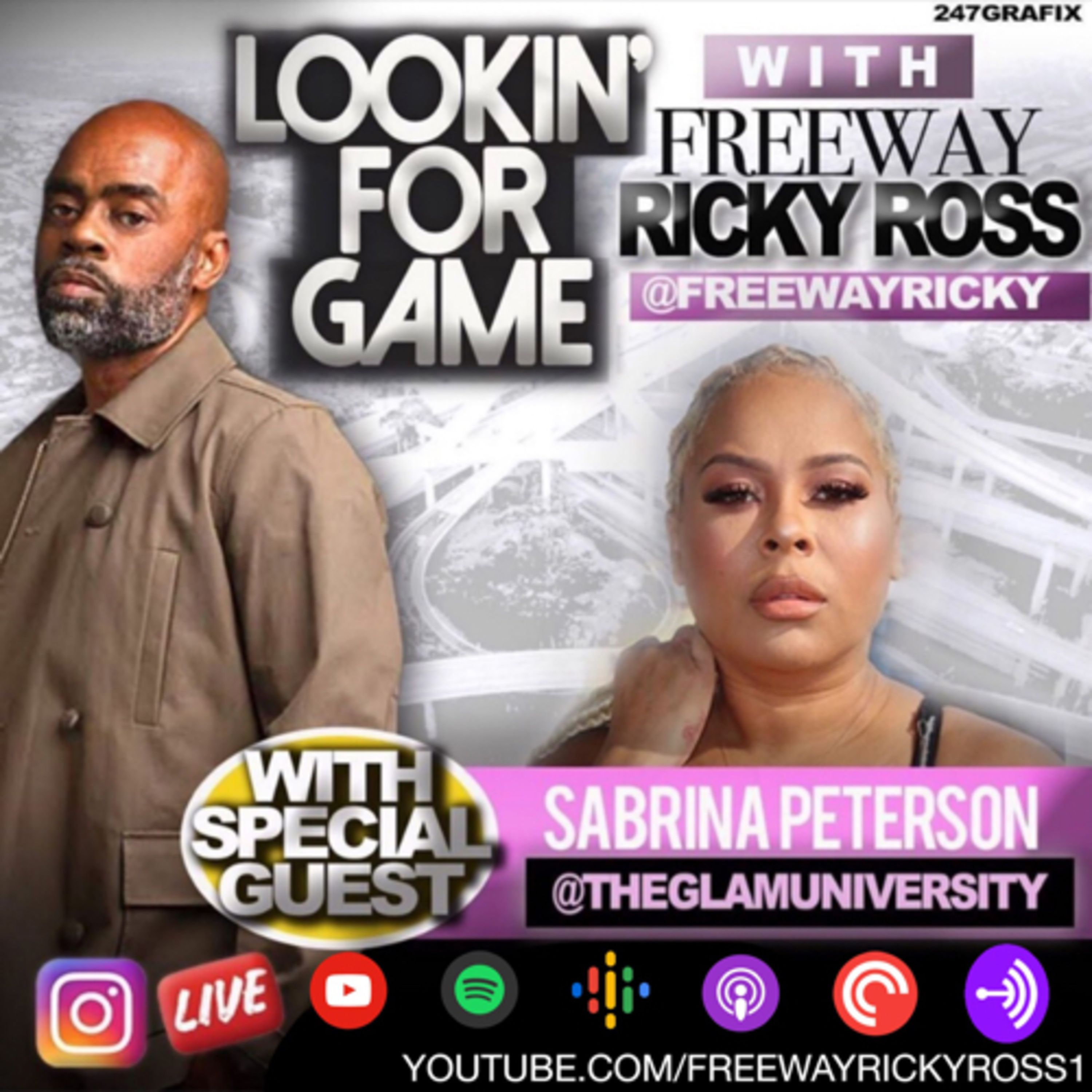 Lookin’ For Game w/ Freeway Ricky Ross