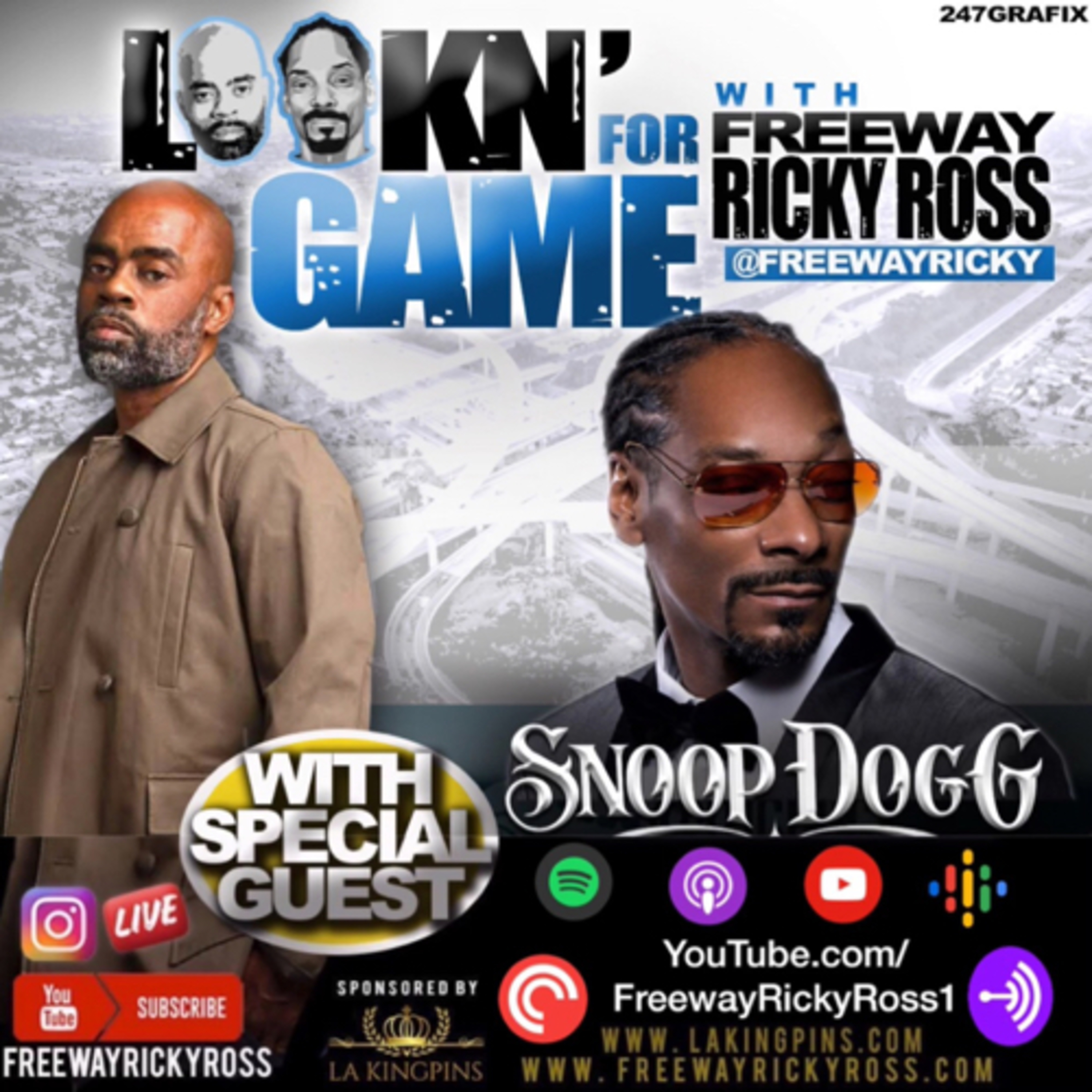 Lookin’ For Game w/ Freeway Ricky Ross