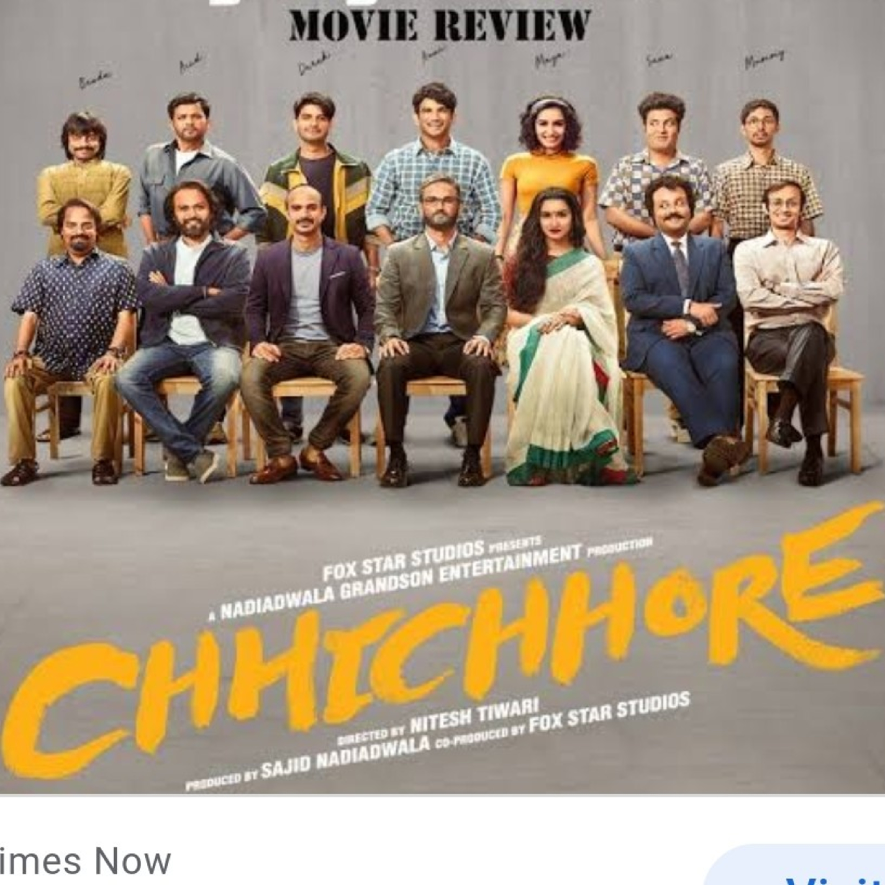Chhichhore movie experience episode artwork