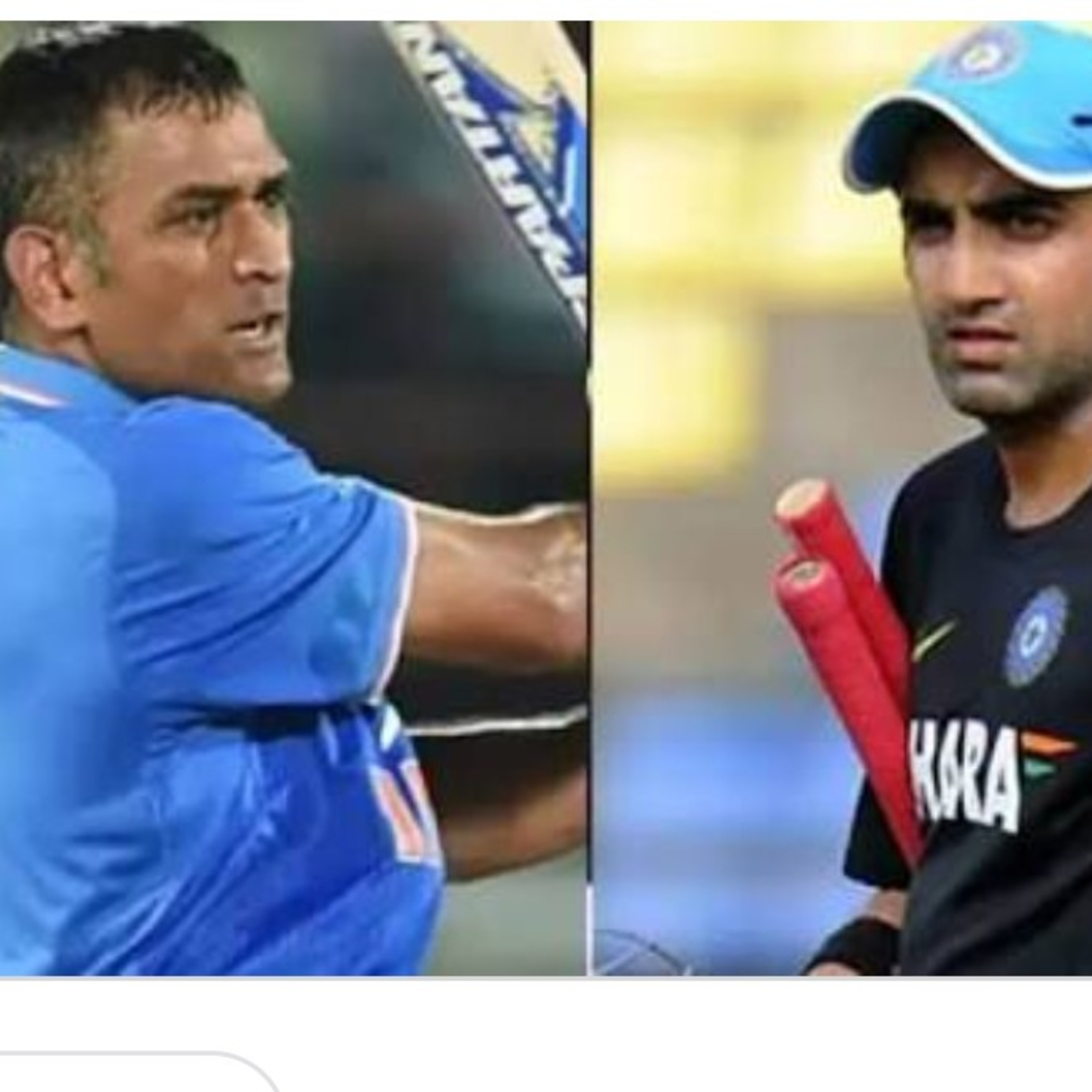 My answer for Gautam Gambhir episode artwork