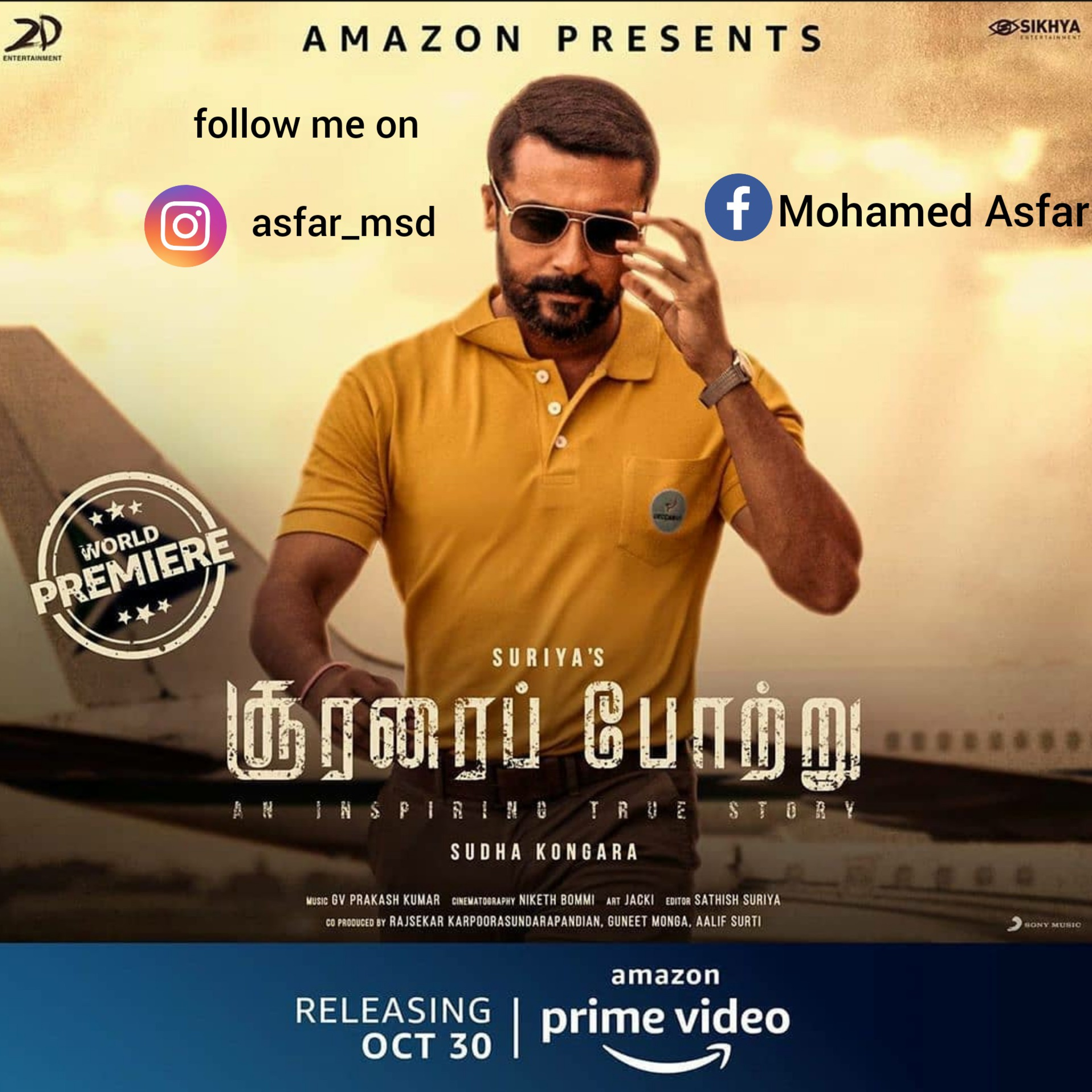 Soorarai potru on Amazon prime episode artwork