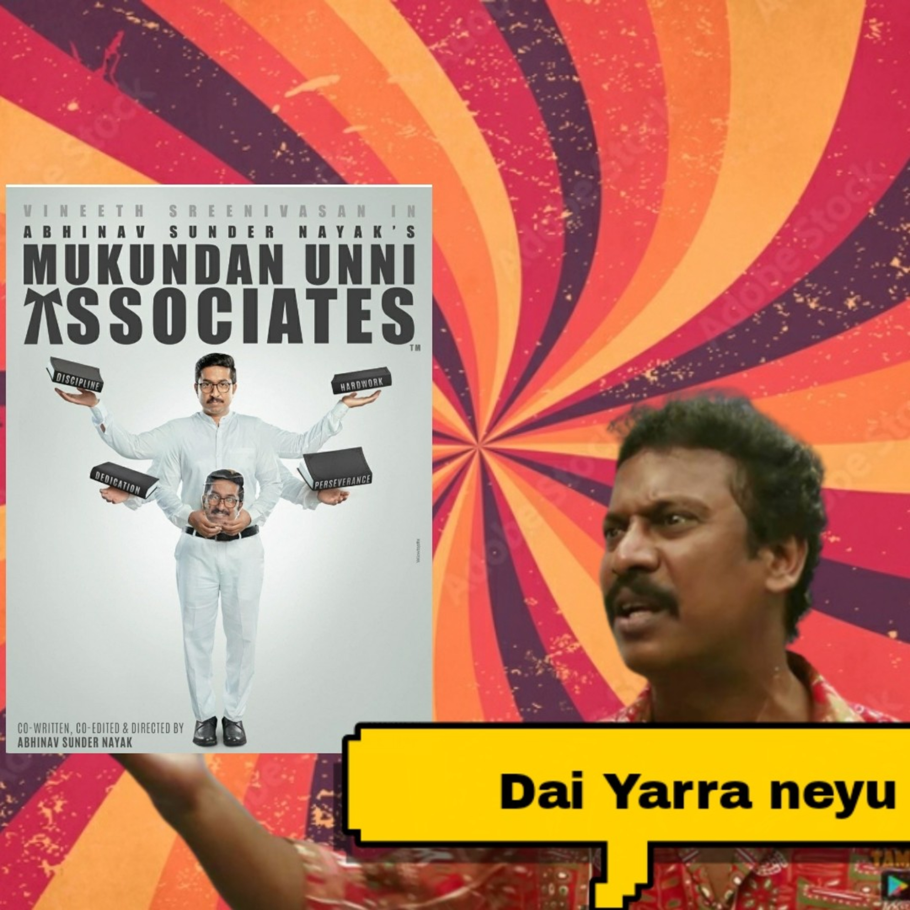 Mukundan Unni associates review episode artwork