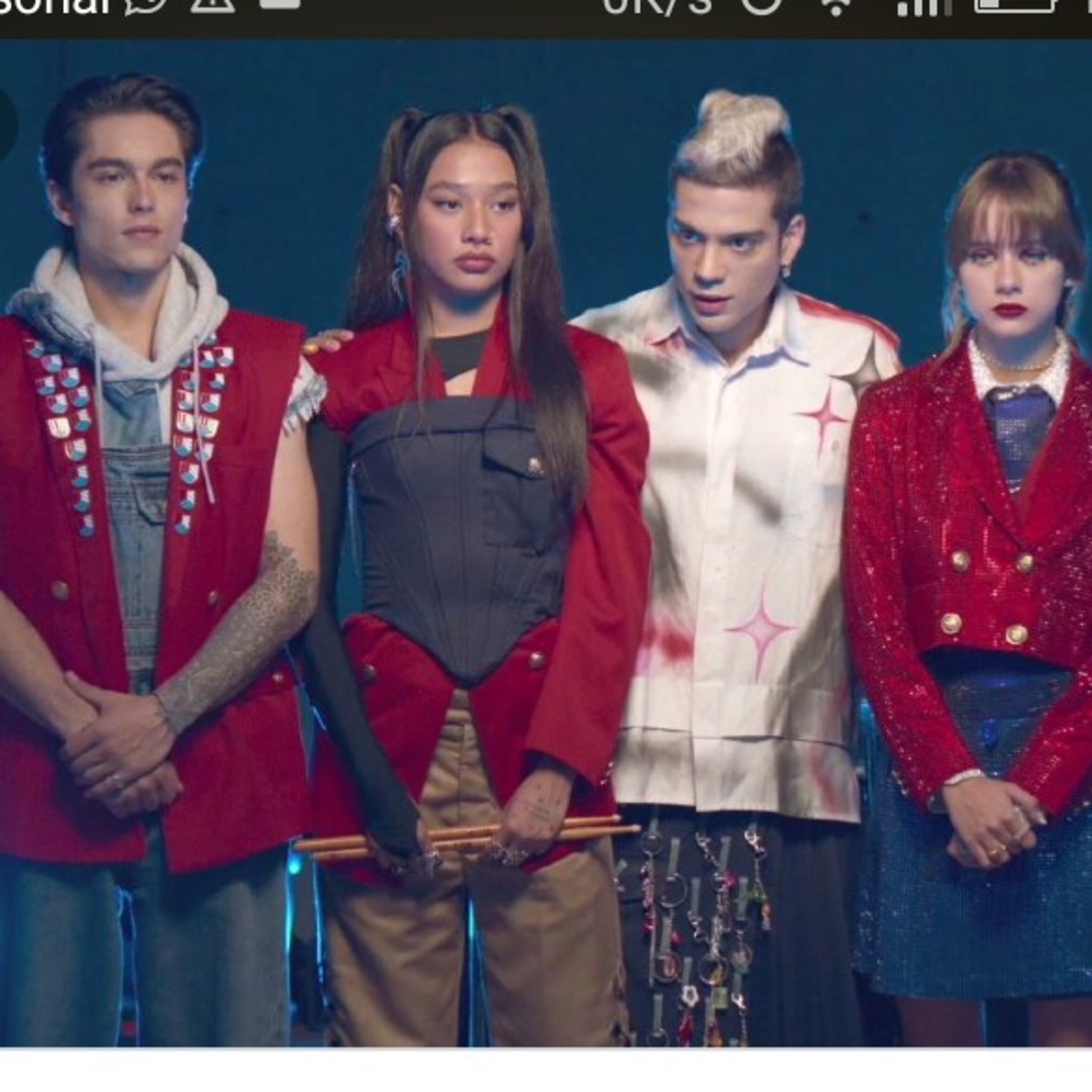Los personajes de Rebelde episode artwork