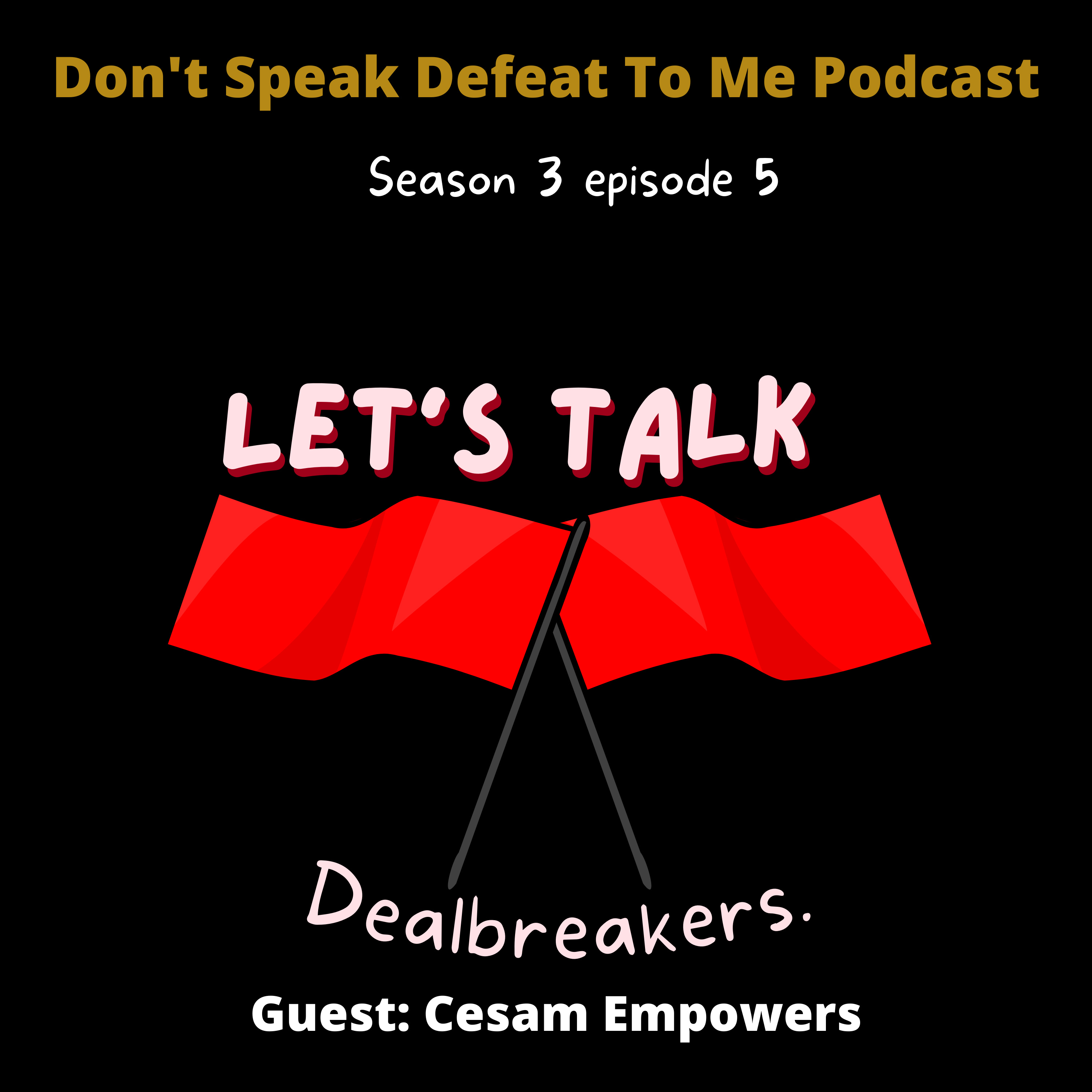 Don\'t Speak Defeat To Me