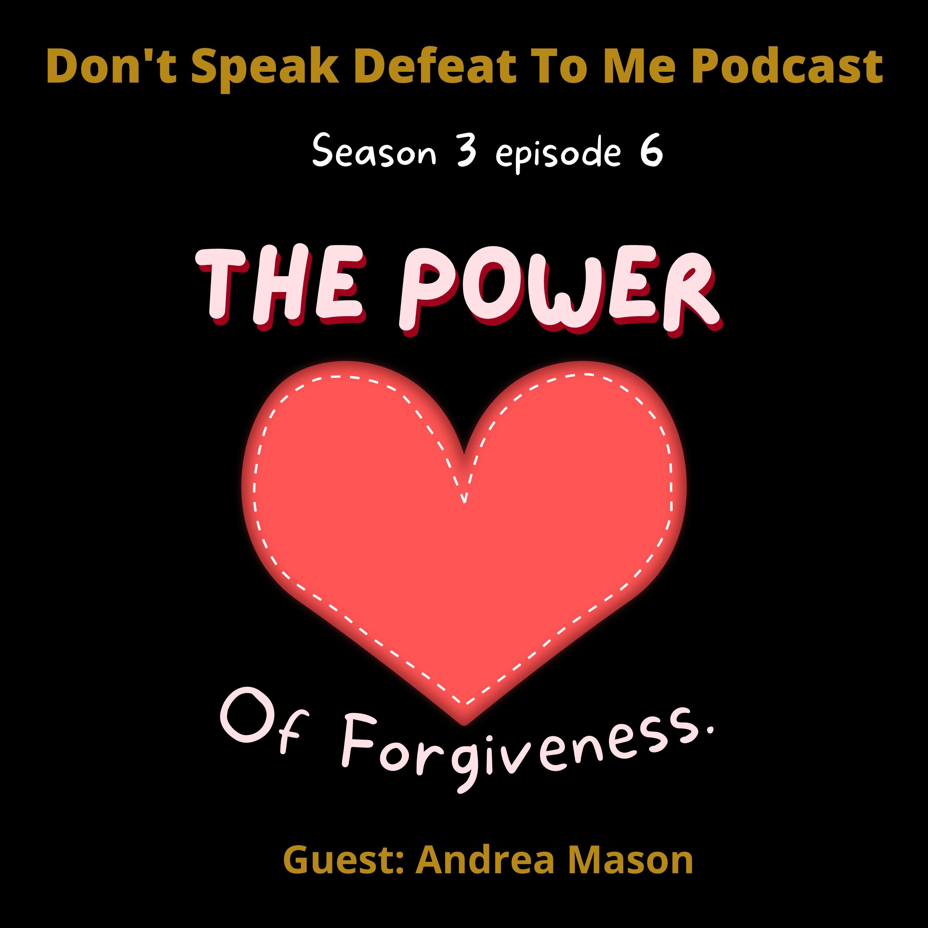 Don\'t Speak Defeat To Me