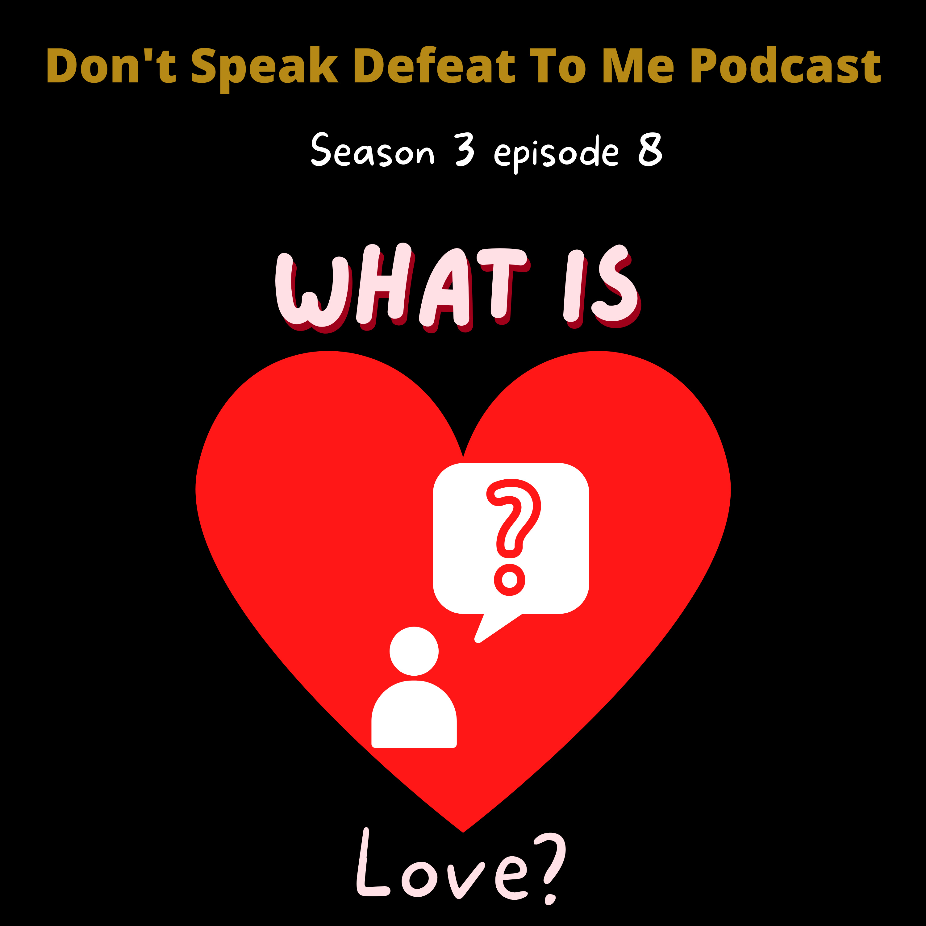 Don\'t Speak Defeat To Me