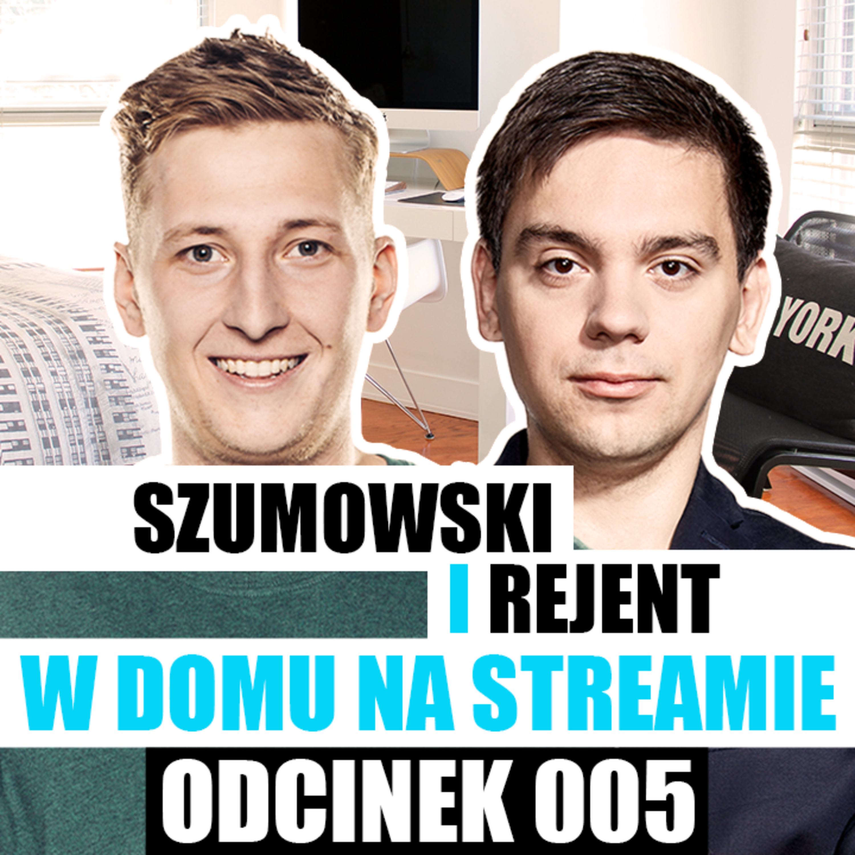 Rejent i Szumowski w domu na streamie