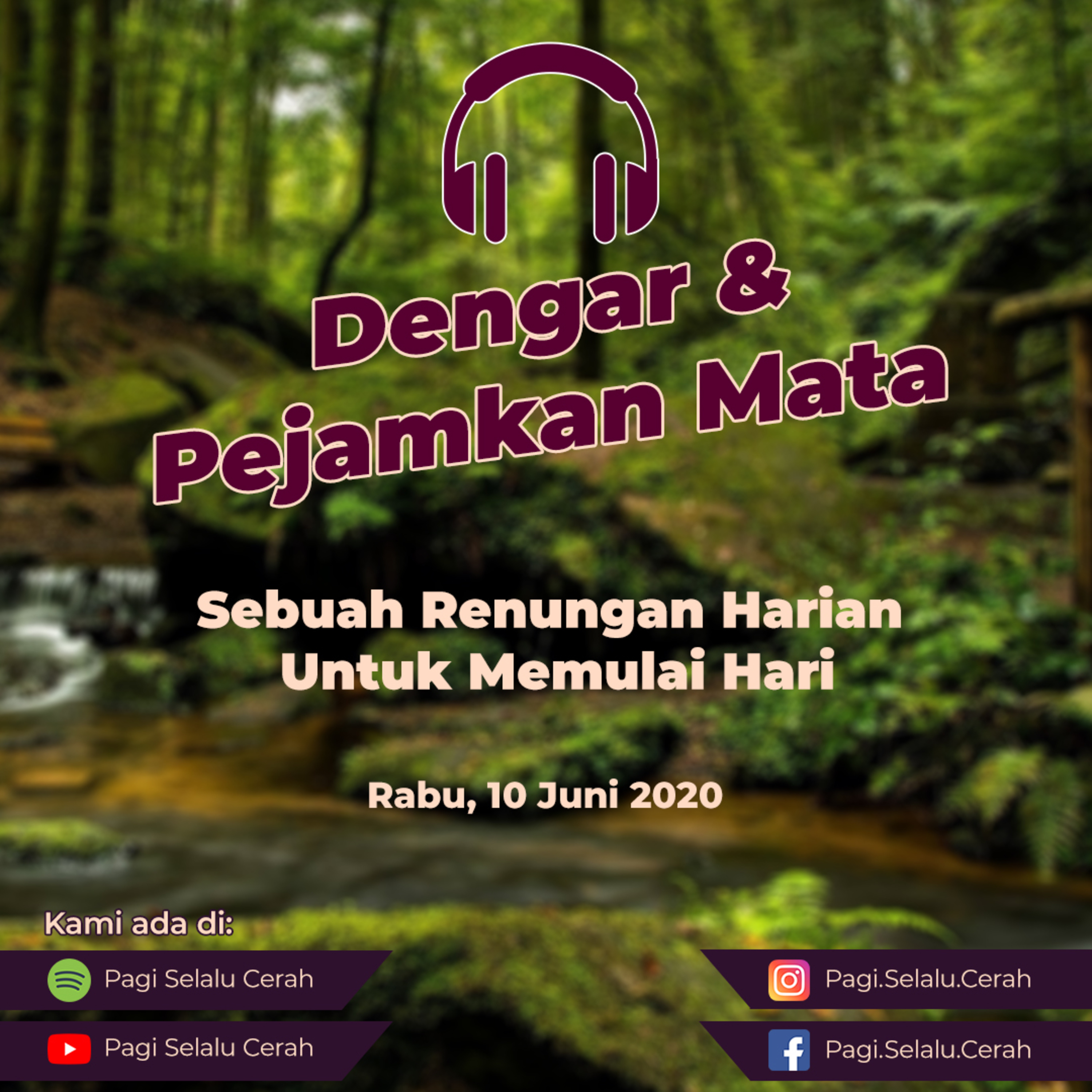 Dengar Dan Pejamkan Mata