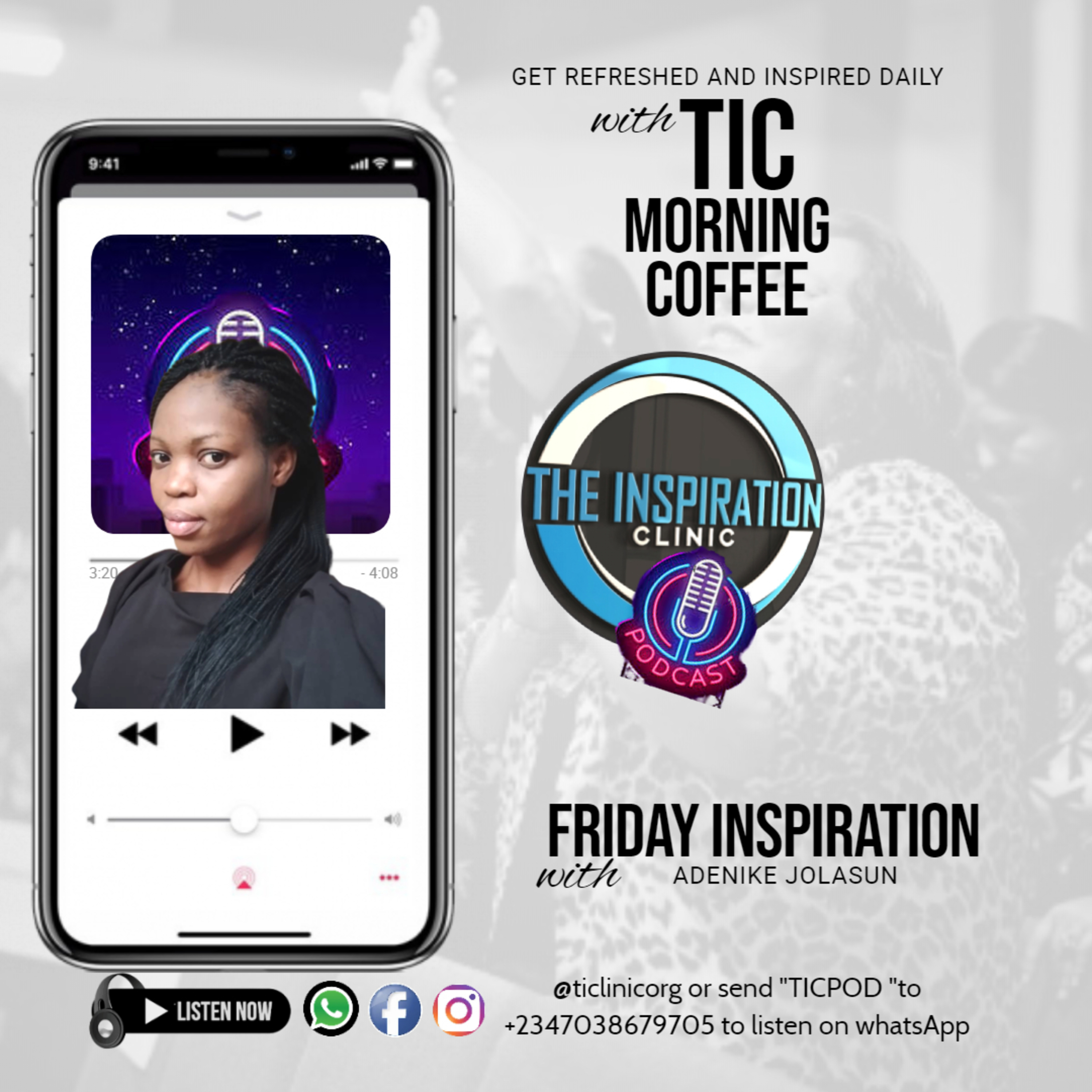 FRIDAY INSPIRATION (FAITH episode artwork