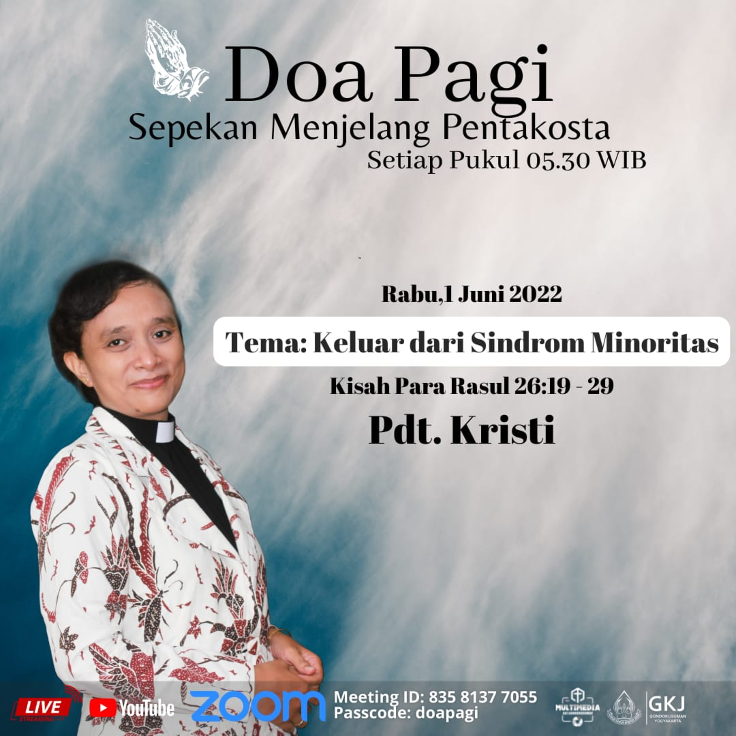 Renungan Pagi Rabu, 1 Juni 2022 episode artwork