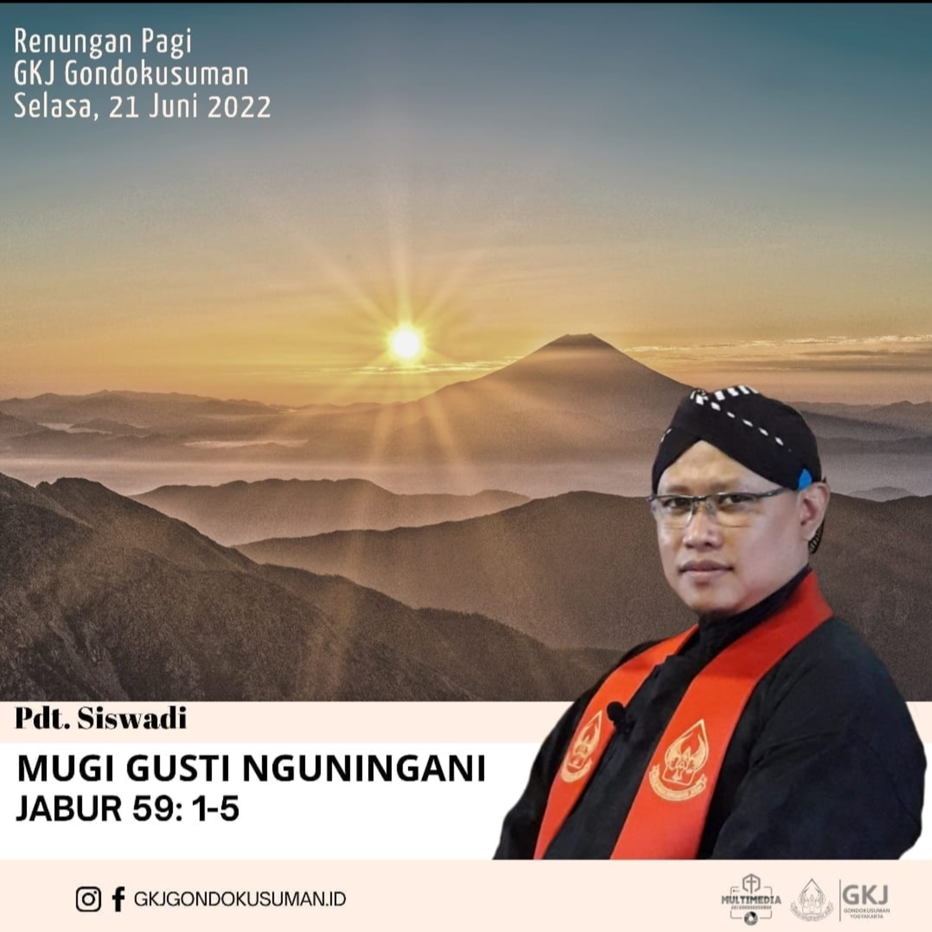 RENUNGAN ENJING Selasa Pon 21 Juni 2022 episode artwork