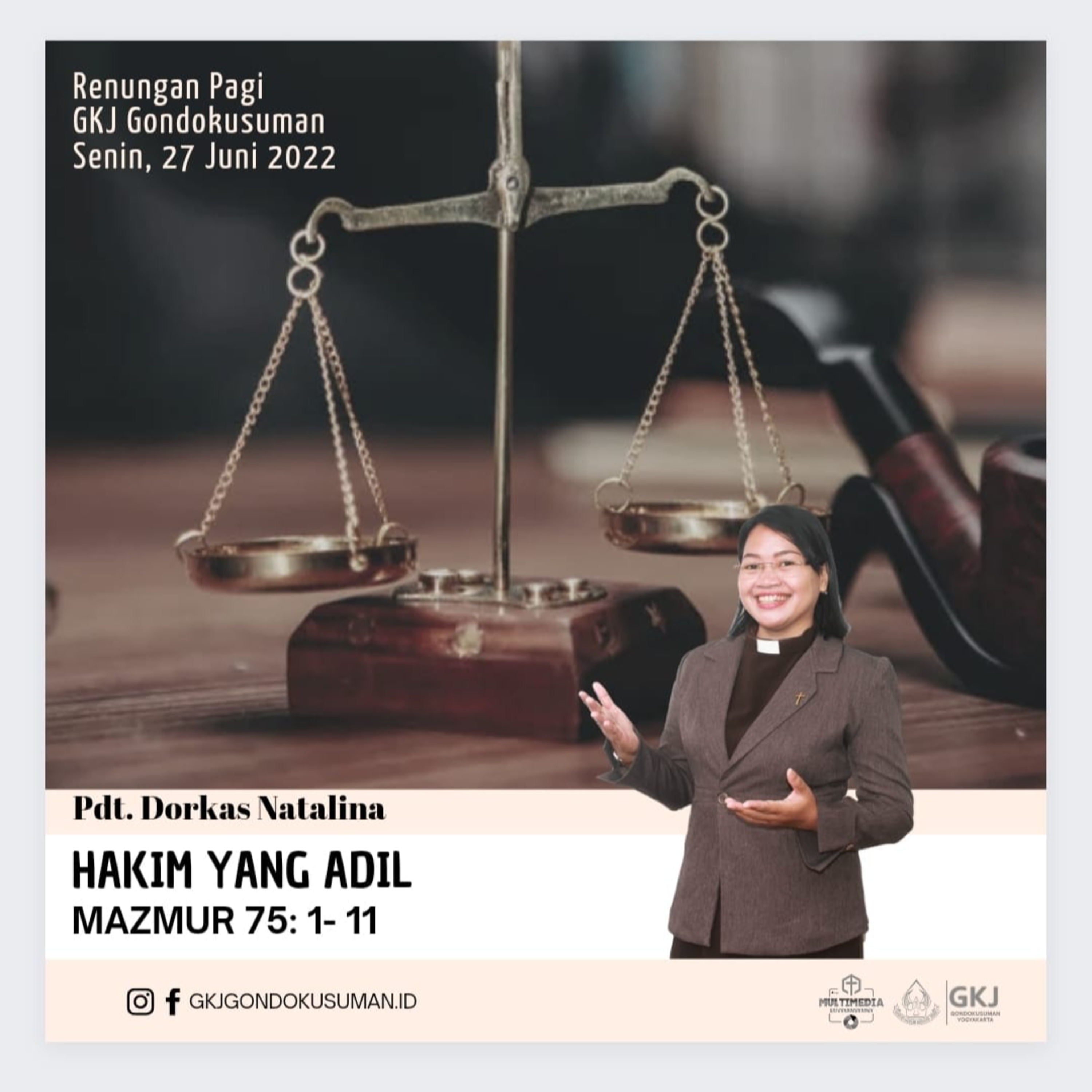 Renungan Pagi Senin, 27 Juni 2022 episode artwork