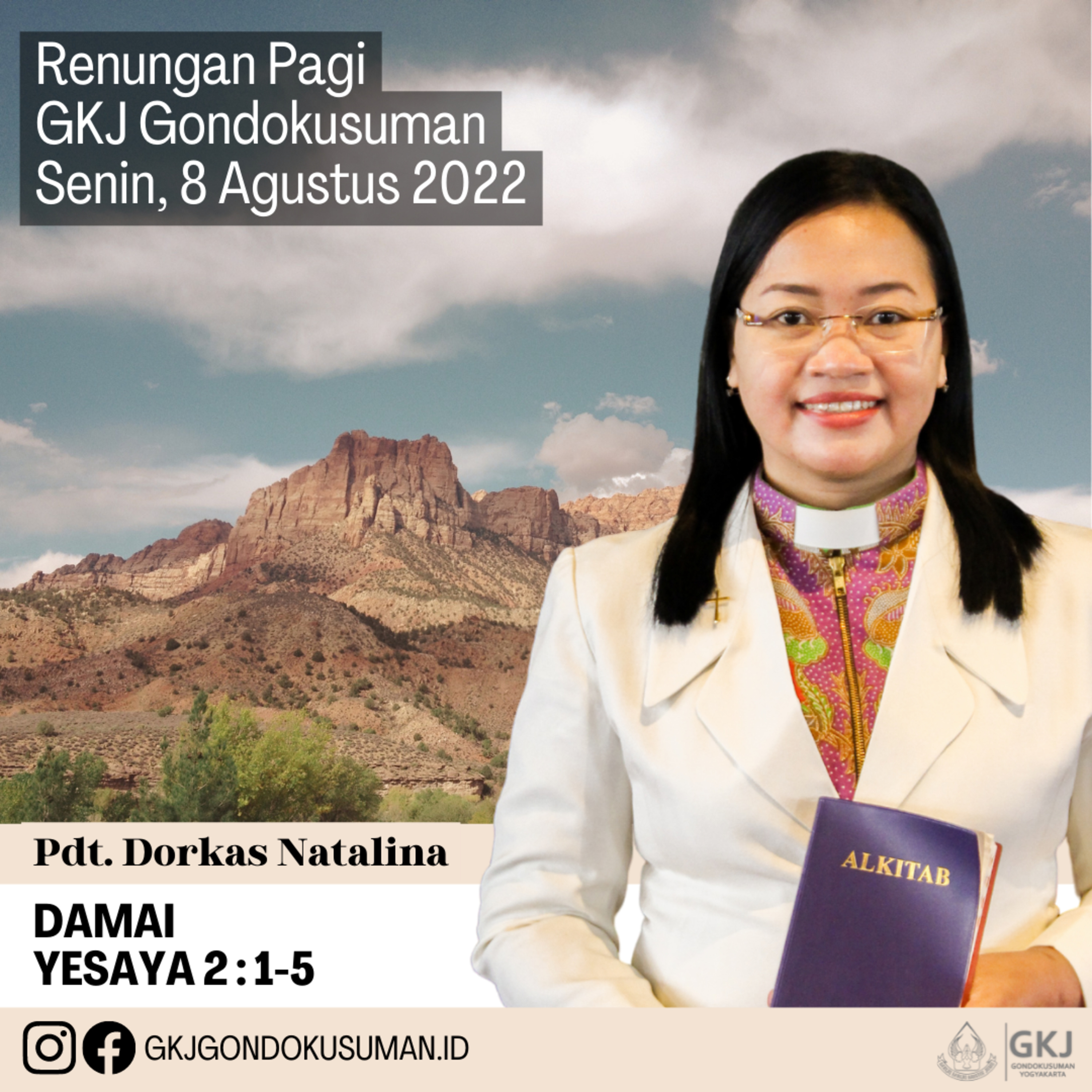Renungan Pagi Senin, 8 Agustus 2022 episode artwork