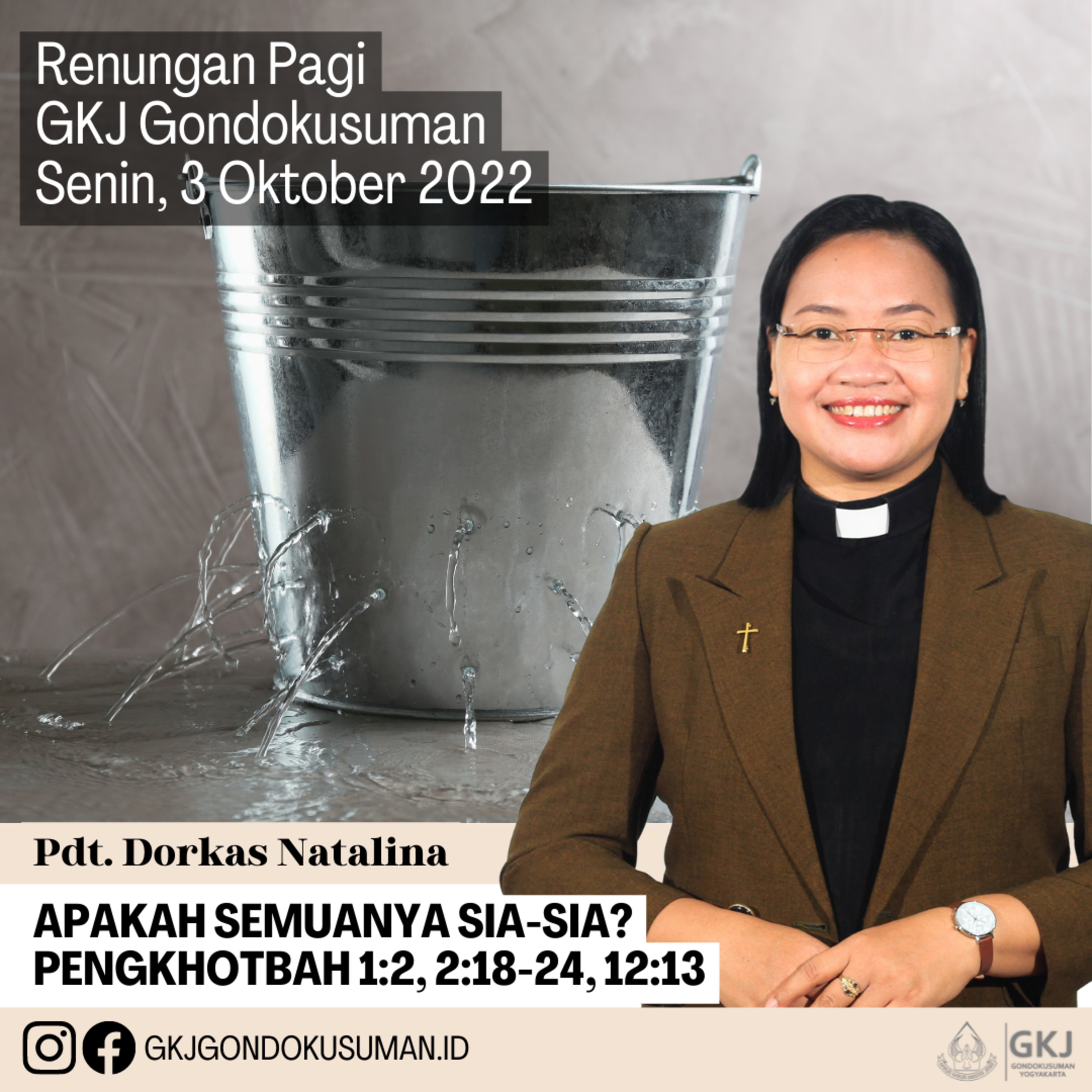 Renungan Pagi Senin, 3 Oktober 2022 episode artwork