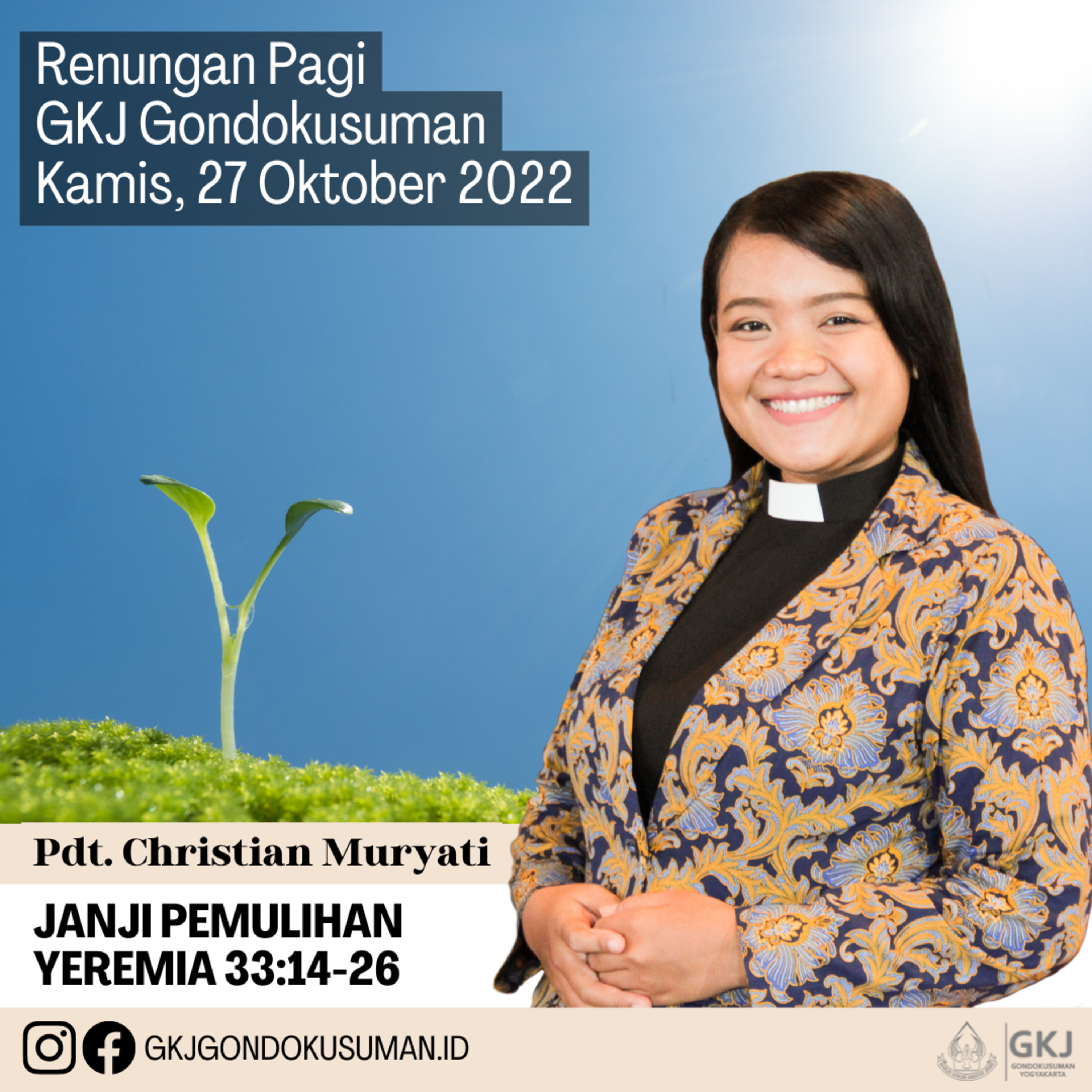 Renungan Pagi Kamis, 27 Oktober 2022 episode artwork