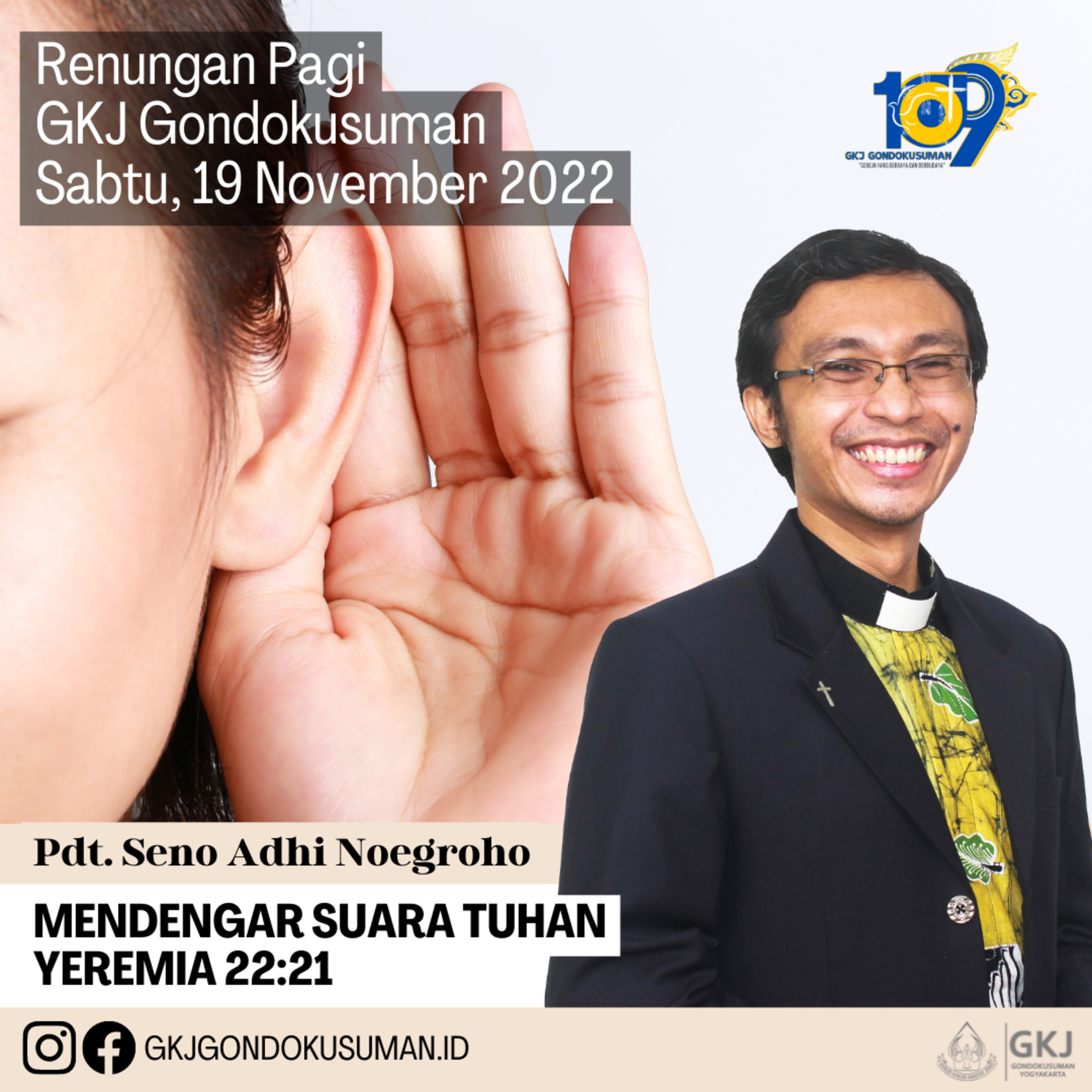 Renungan Pagi Sabtu, 19 November 2022 episode artwork