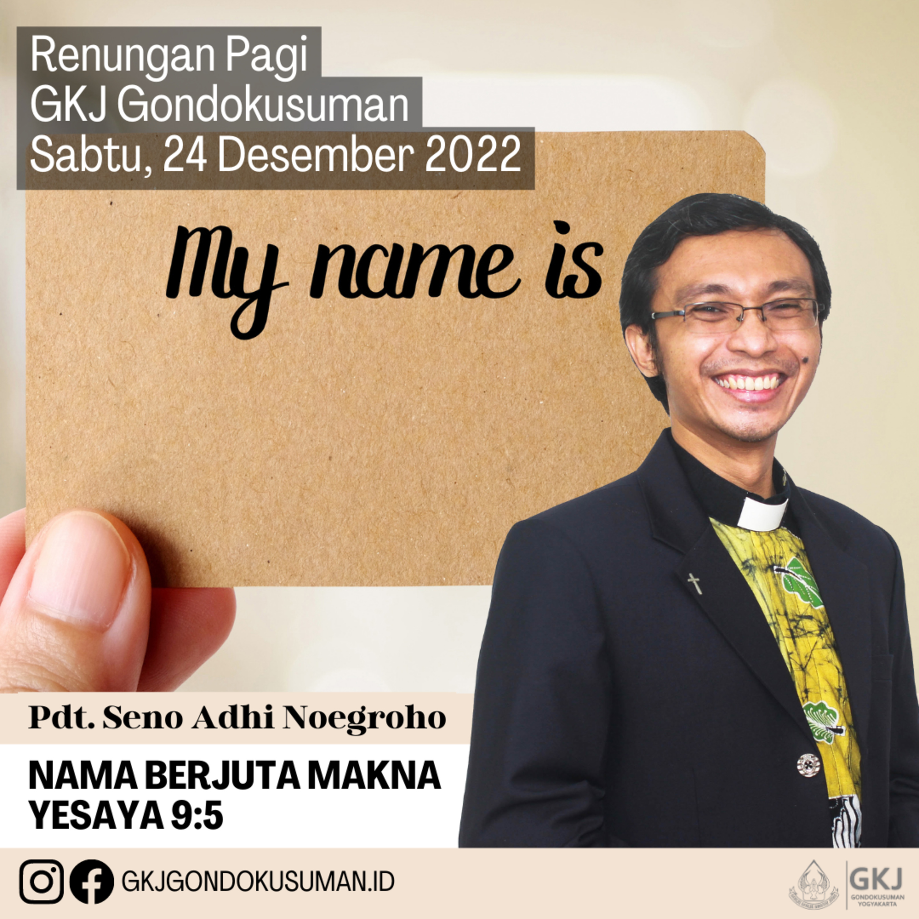 Renungan Pagi Sabtu, 24 Desember 2022 episode artwork