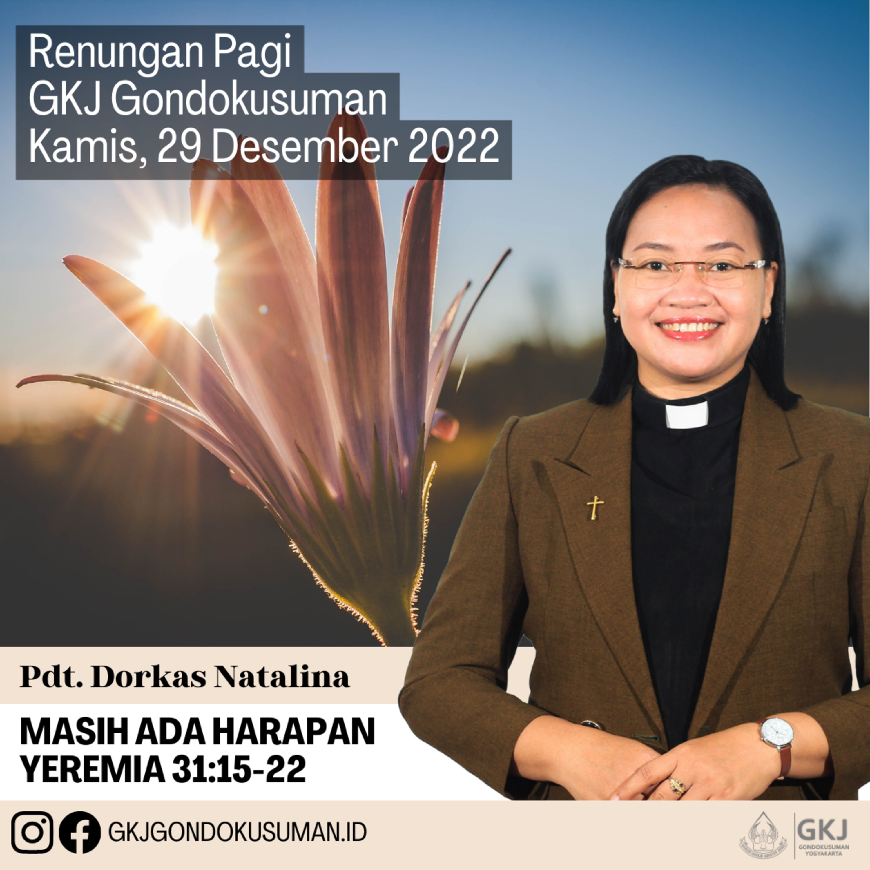 Renungan Pagi Kamis, 29 Desember 2022 episode artwork