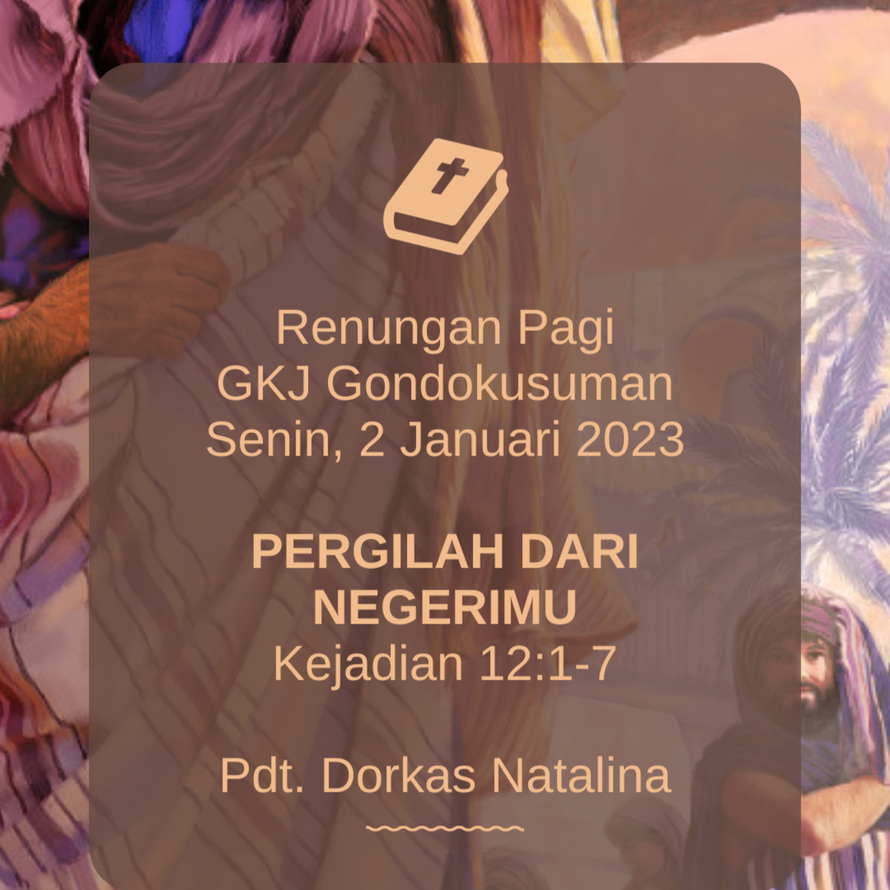 Renungan Pagi Senin, 2 Januari 2023 episode artwork