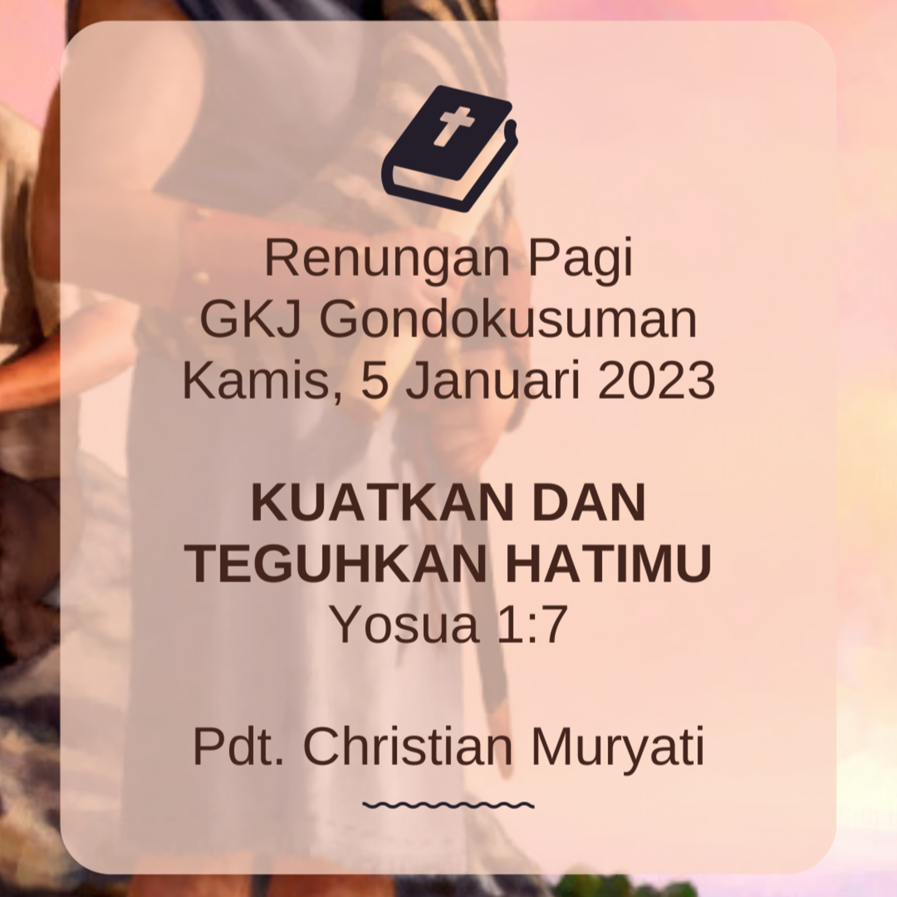 Renungan pagi Kamis, 5 Januari 2023 episode artwork